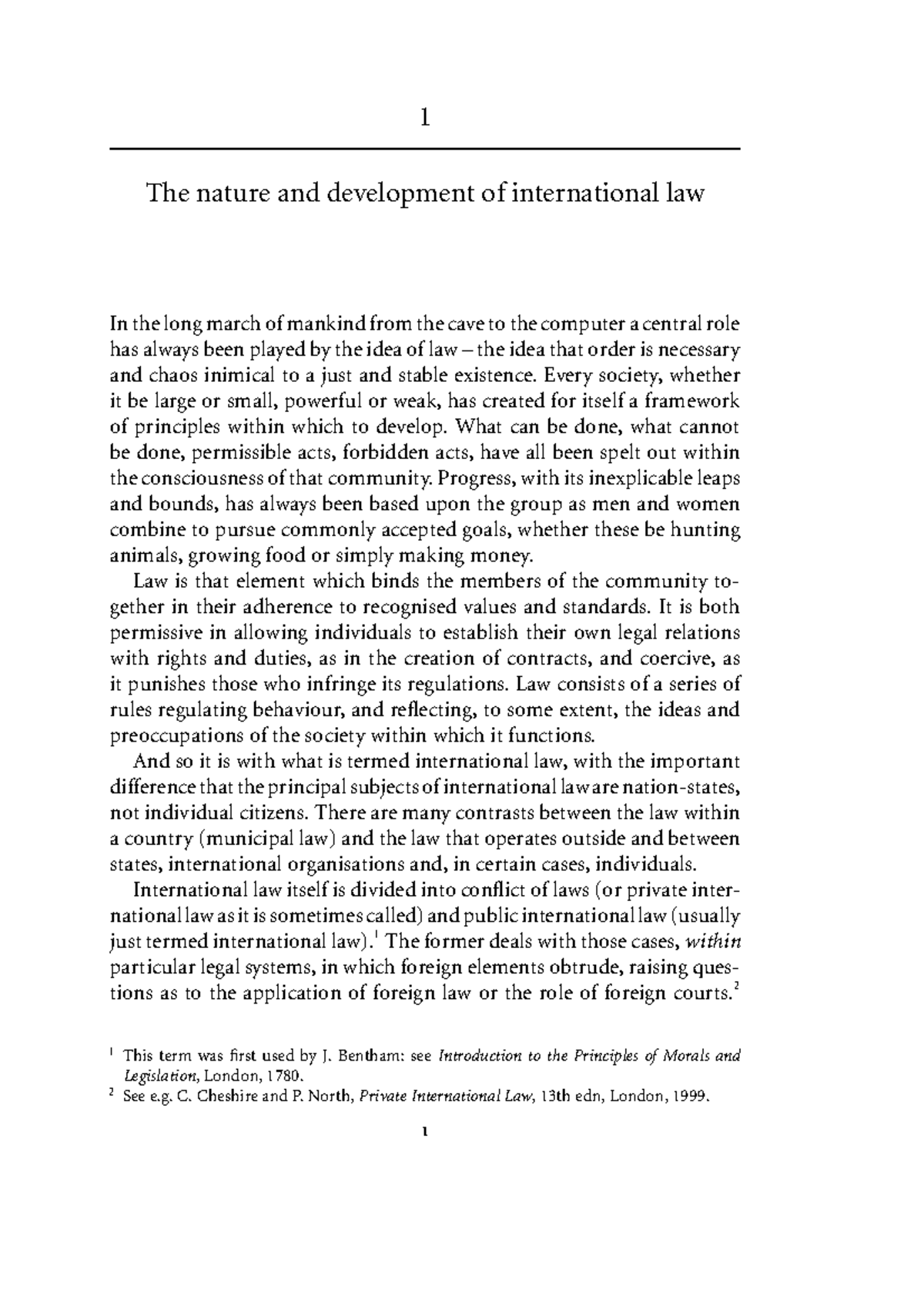International Law - Summary Notes on Development and Key Principles ...