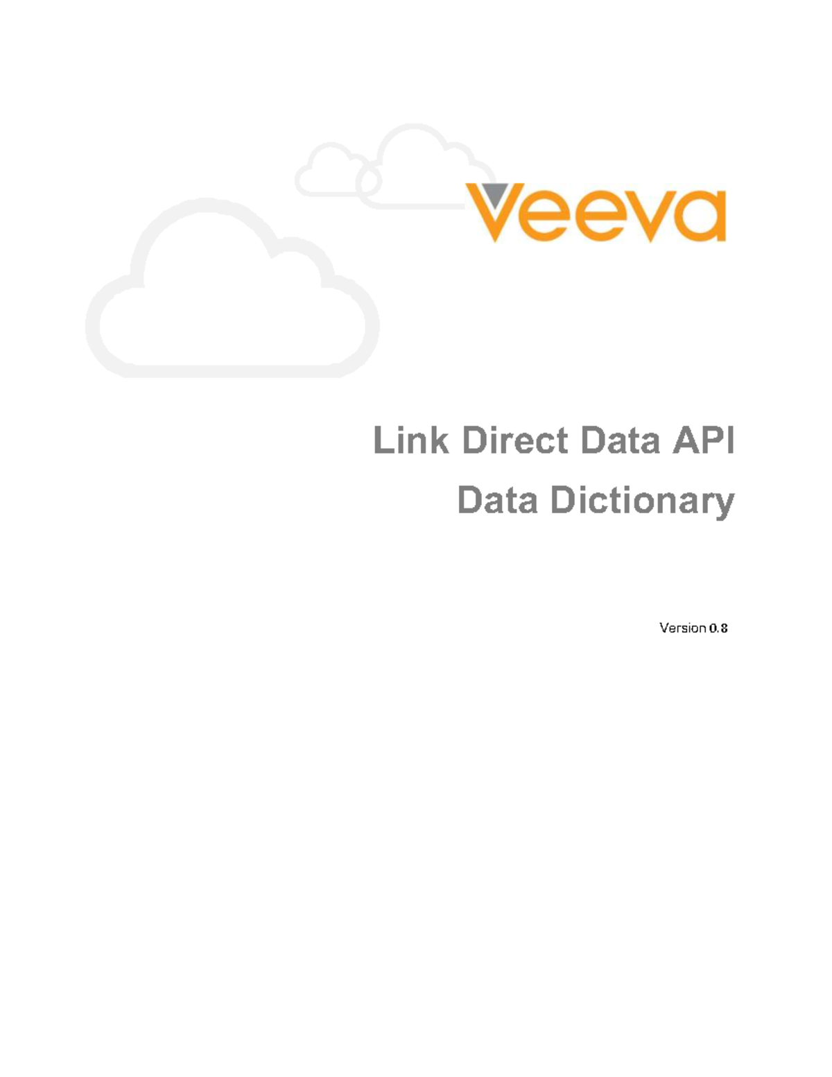 Link Direct Data API Data Dictionary v0.8: Comprehensive Overview - Studocu