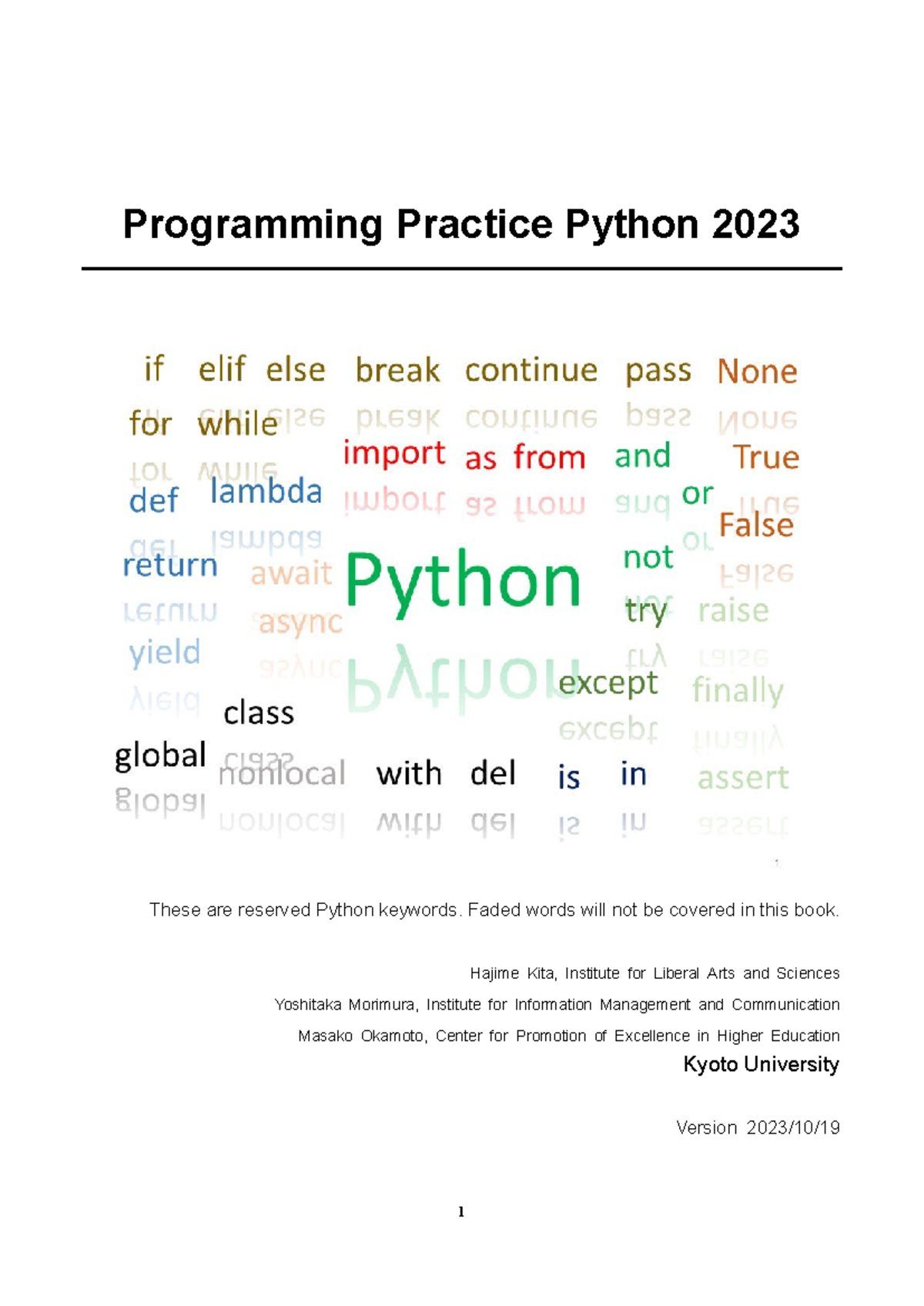 Python Programming Practice: A Comprehensive Guide (Version 2023) - Studocu