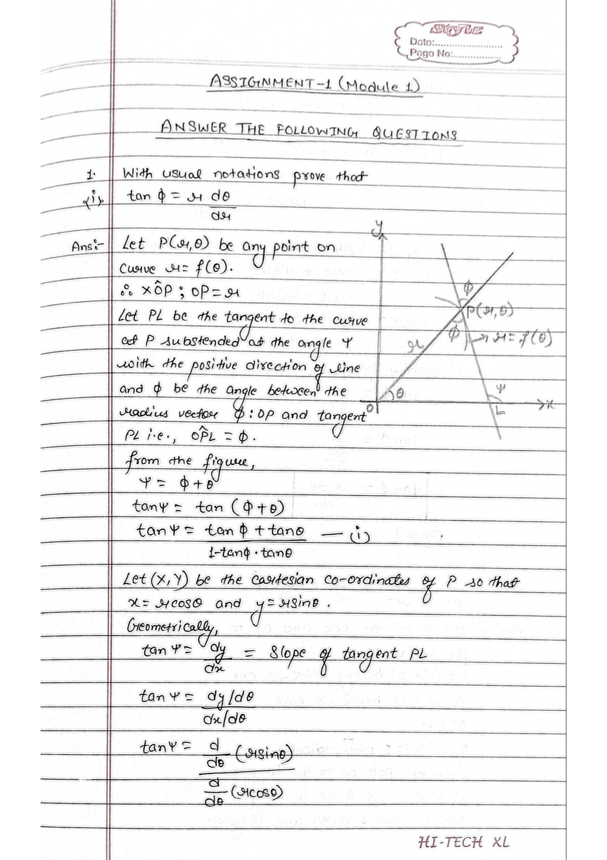 Mathematics assignment: Module 1 questions and solutions - Studocu
