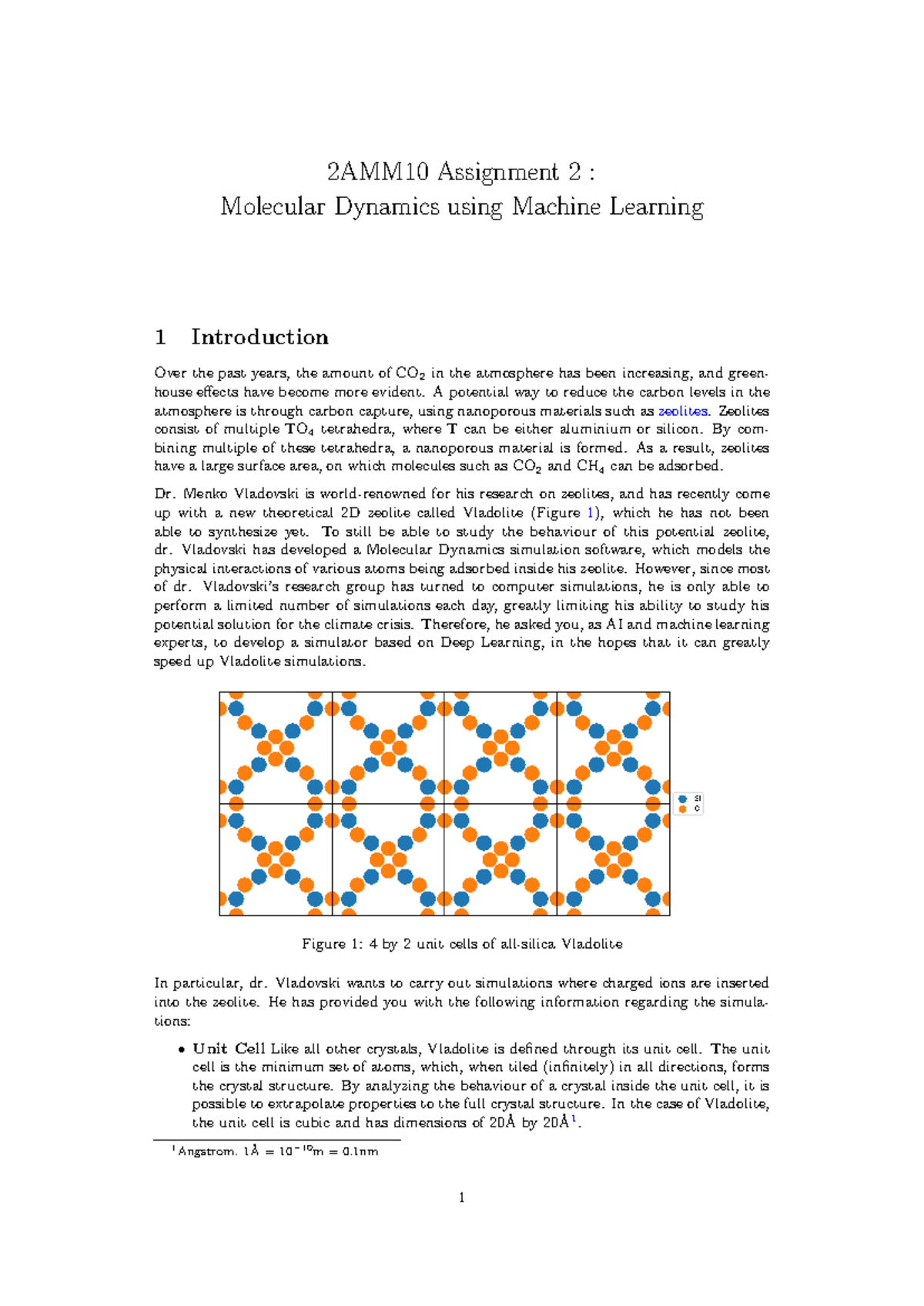 Molecular Dynamics & Machine Learning - Assignment 2 2AMM10 (2023-2024 ...