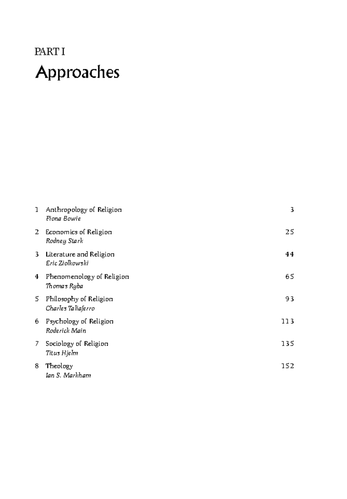 ANTH 101: Chapter 1 - Approaches in the Anthropology of Religion - Studocu