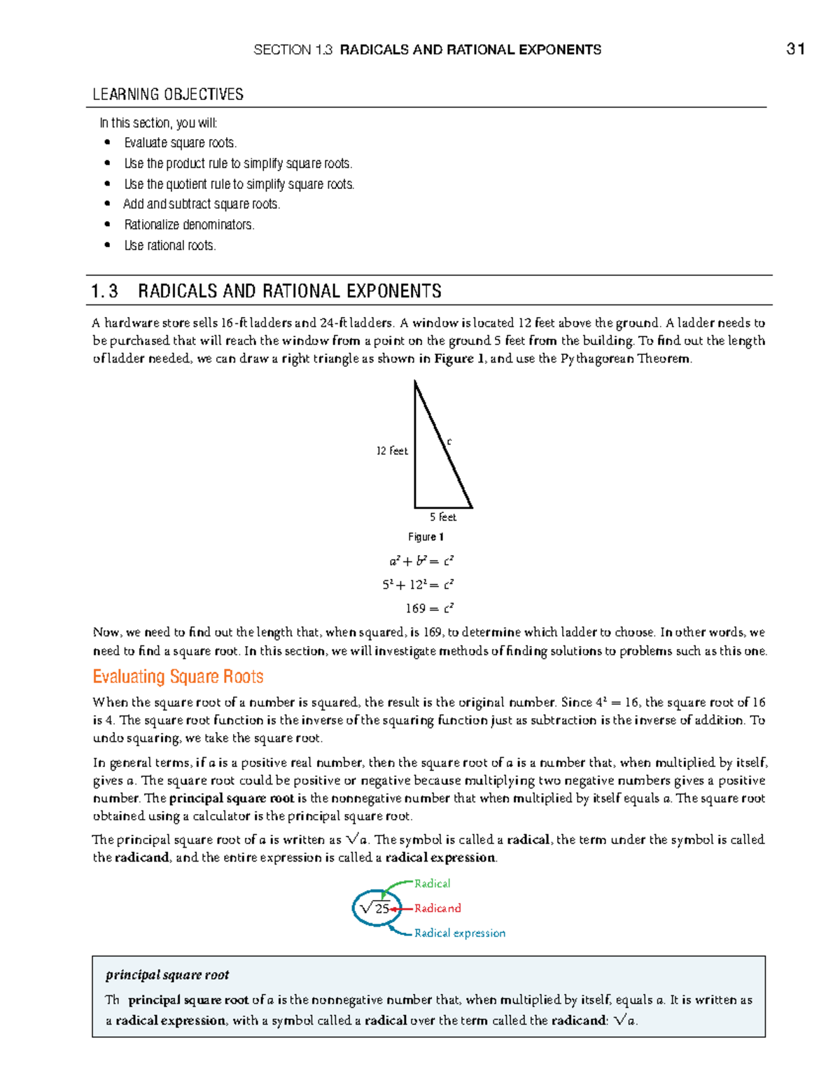Radicals and Rational Exponents: Techniques and Applications (MATH 101 ...