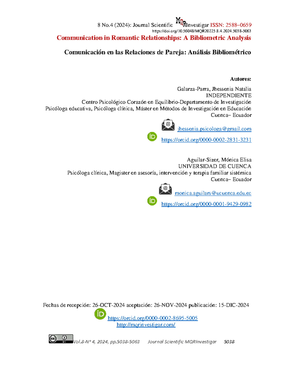 Comunicación y Satisfacción en Relaciones de Pareja Un Análisis  