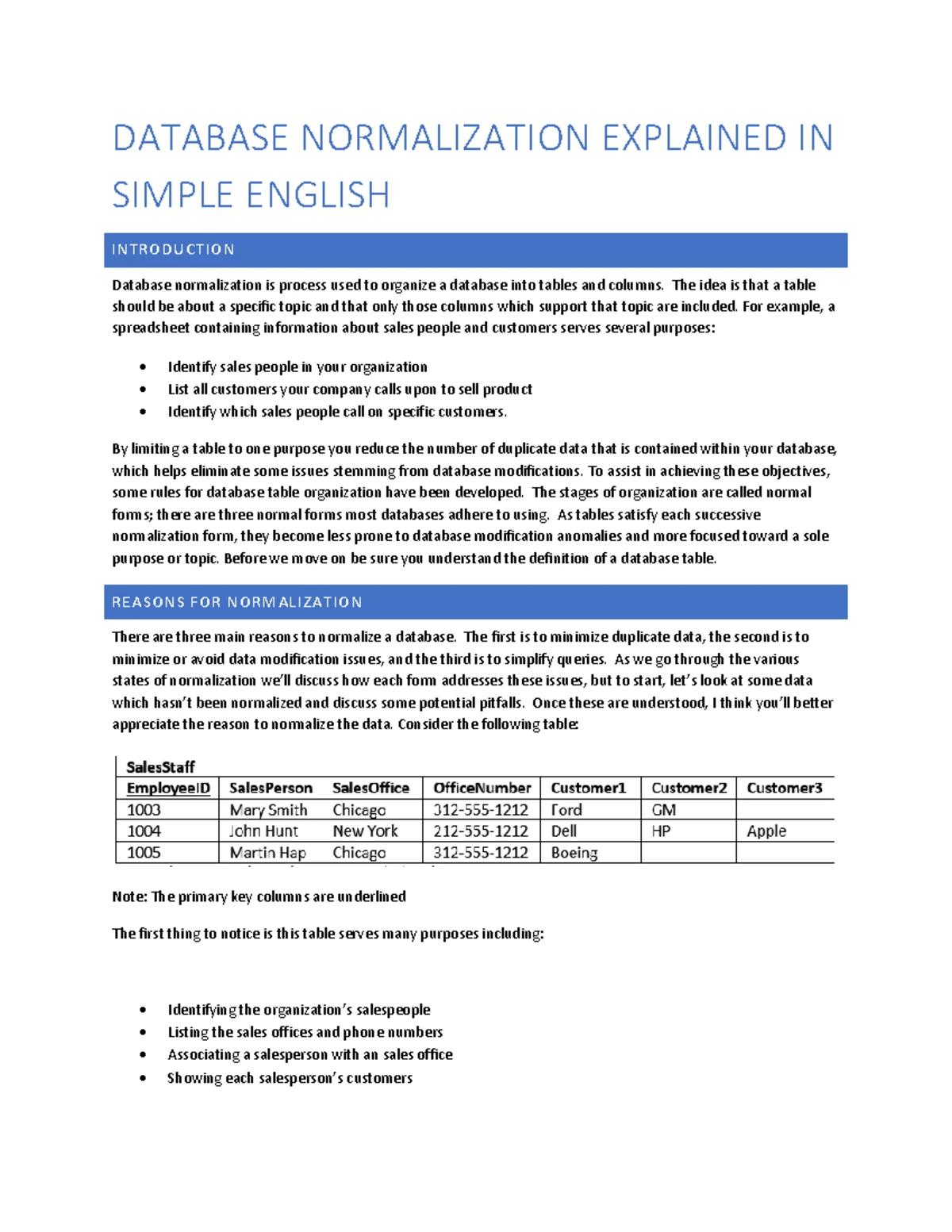 CST 8215 - Final Exam Details for Database - Fall 2022 - Studocu