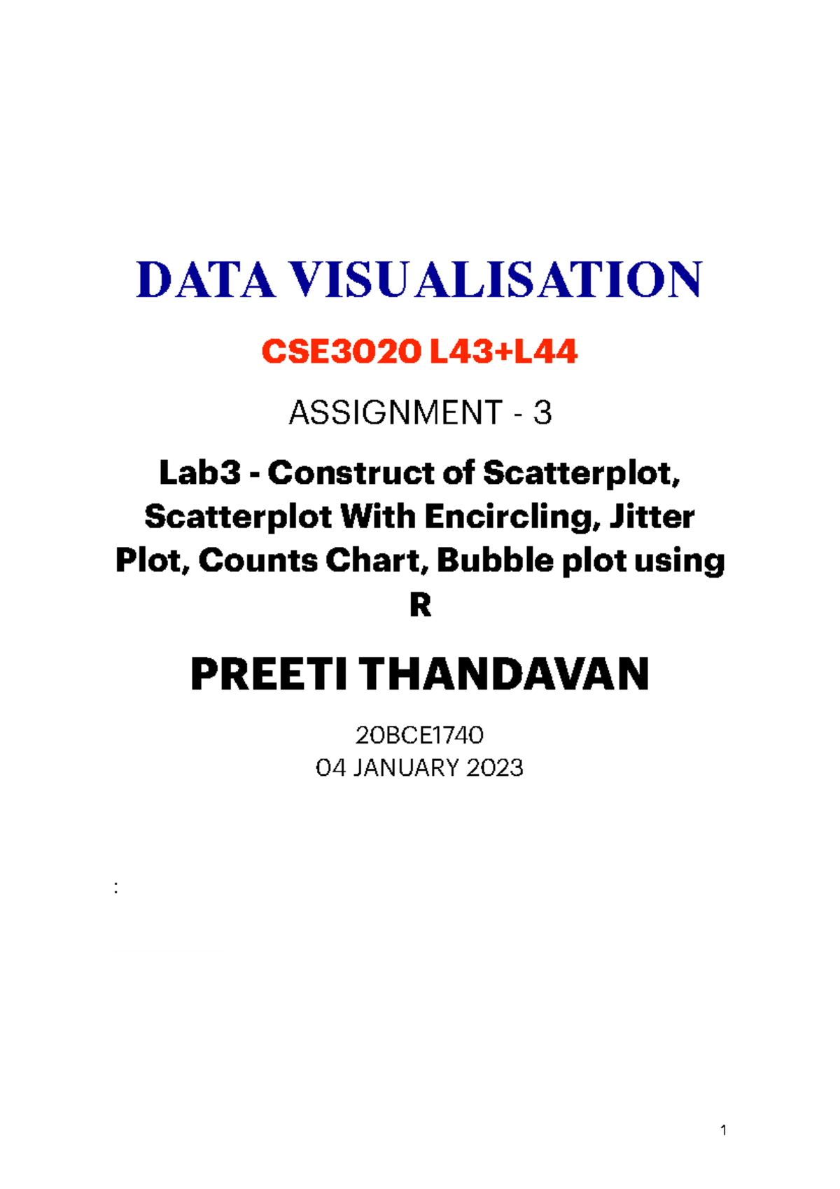 20BCE1740 DV LAB 3 Preeti SAI - DATA VISUALISATION CSE3020 L43+L ...