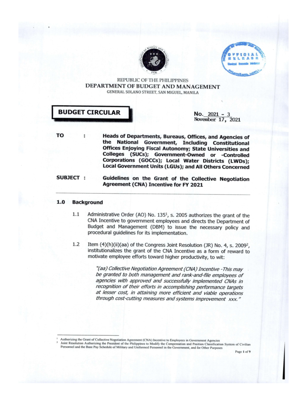 DBM CNA Incentive Program Overview (2021) - Studocu