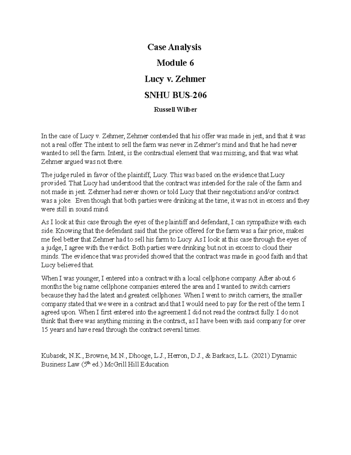 Amazon.com: Contract Law, Selected Source Materials