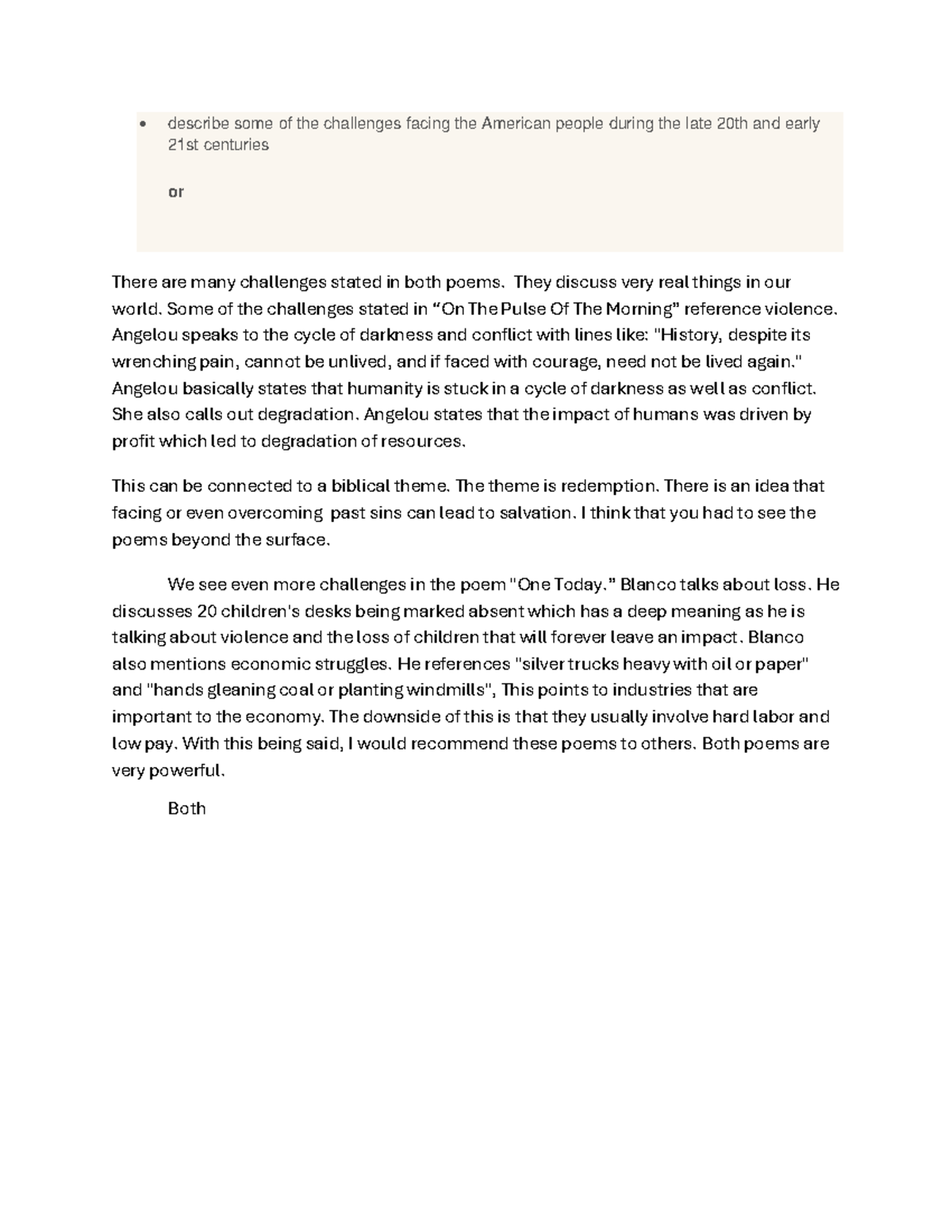 Document 29 - km kmpkp[ ljpo[l kjih kjhihn - describe some of the ...