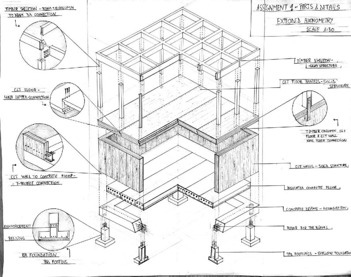TIMBER STRUCTURE ASSIGNMENT 1: PARTS & DETAILS OF CONNECTIONS - Studeersnel