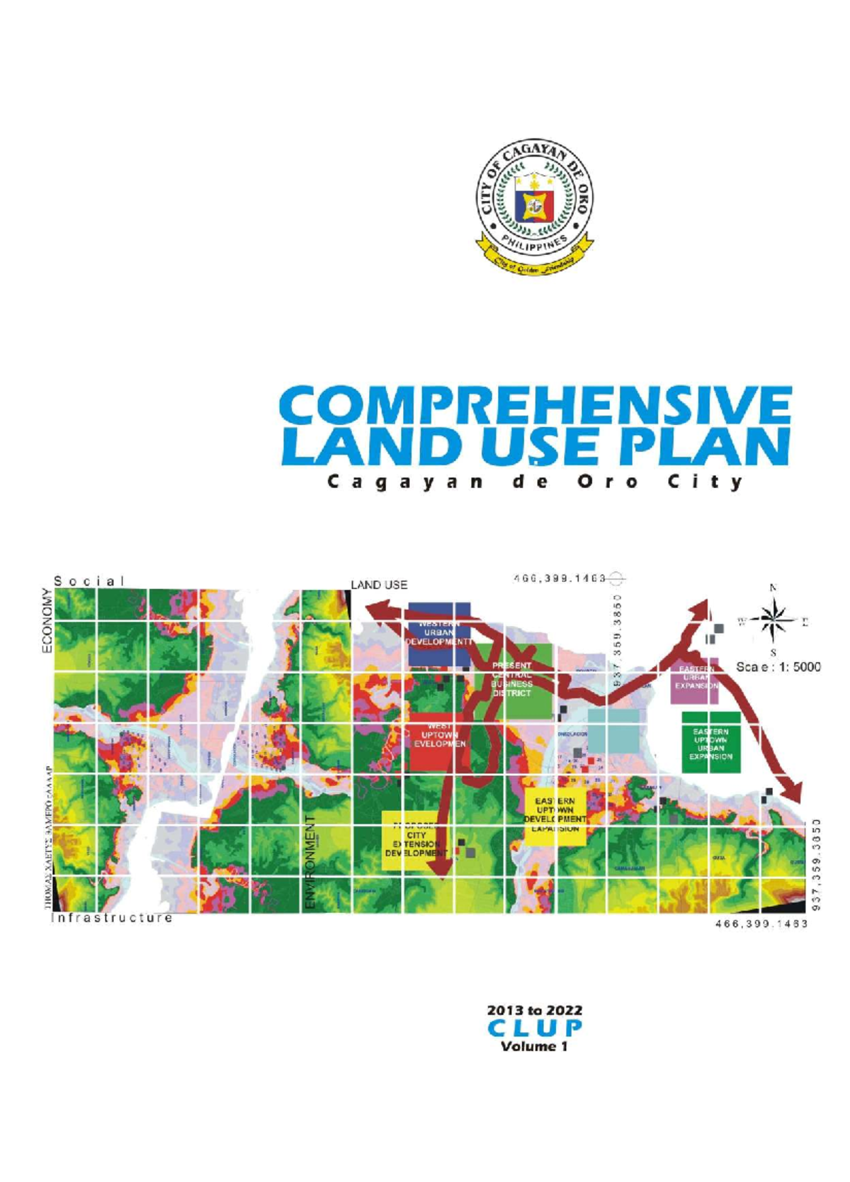 Cagayan de Oro City Comprehensive Land Use Plan (CLUP) 2013-2022 - Studocu