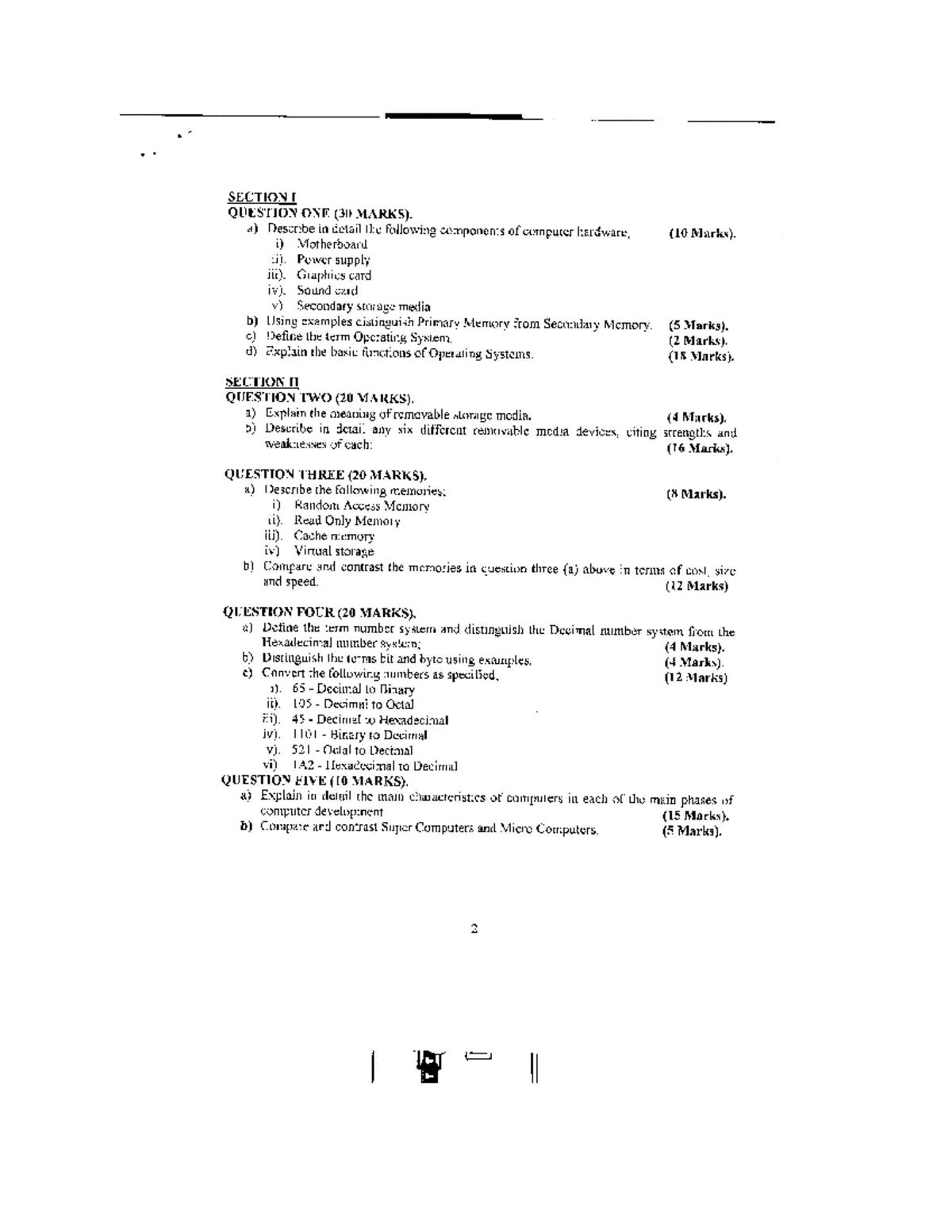 Computer Science Study Questions and Answers Guide - Studocu