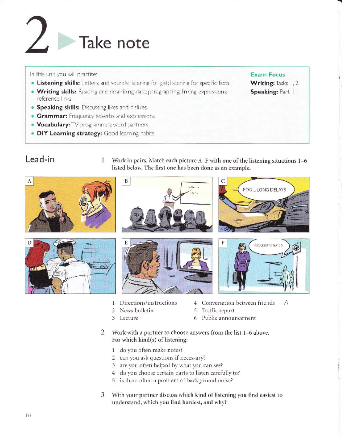 IELTS Listening & Writing Skills: Exam Preparation Notes - Studocu