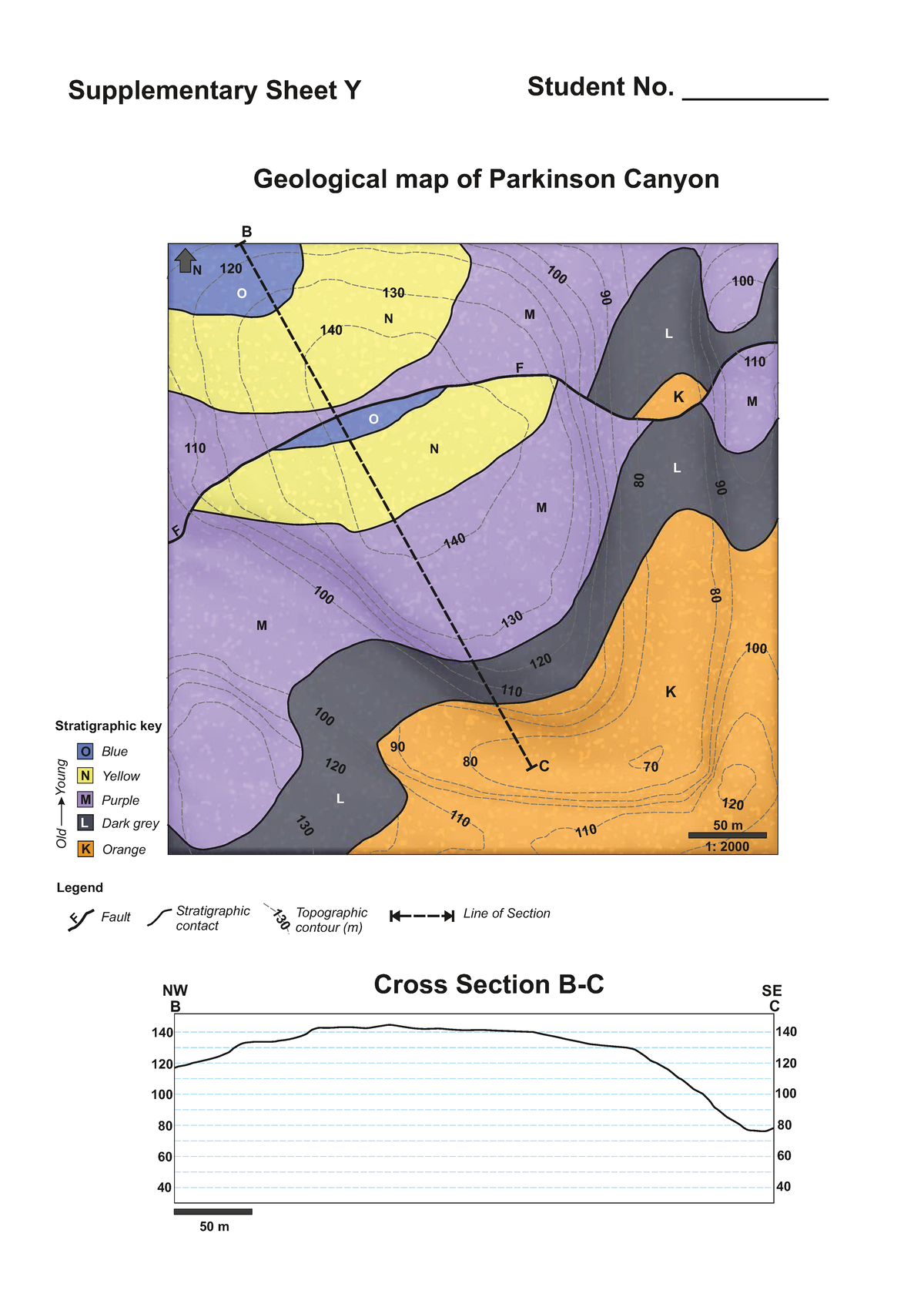 EASC10012 Earth's Evolution Geological Map Supplementary Sheet - Studocu