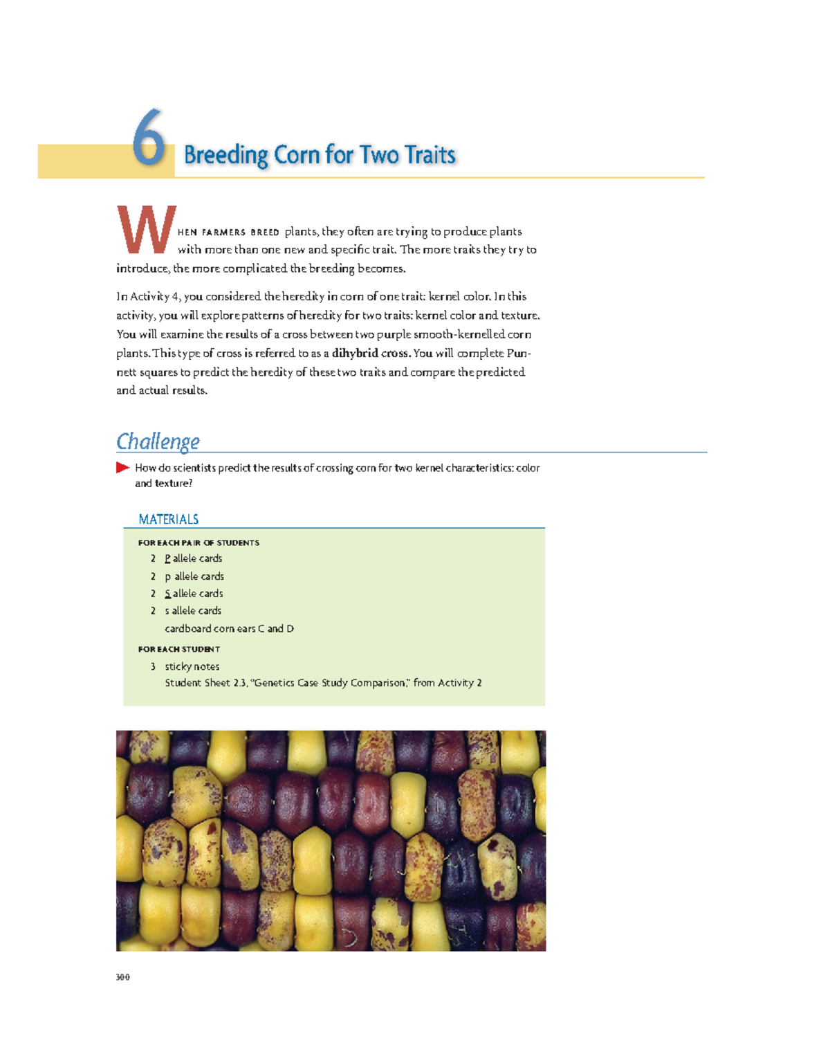 Breeding Corn for Two Traits Activity (Unit 4, Act 6) - Studocu