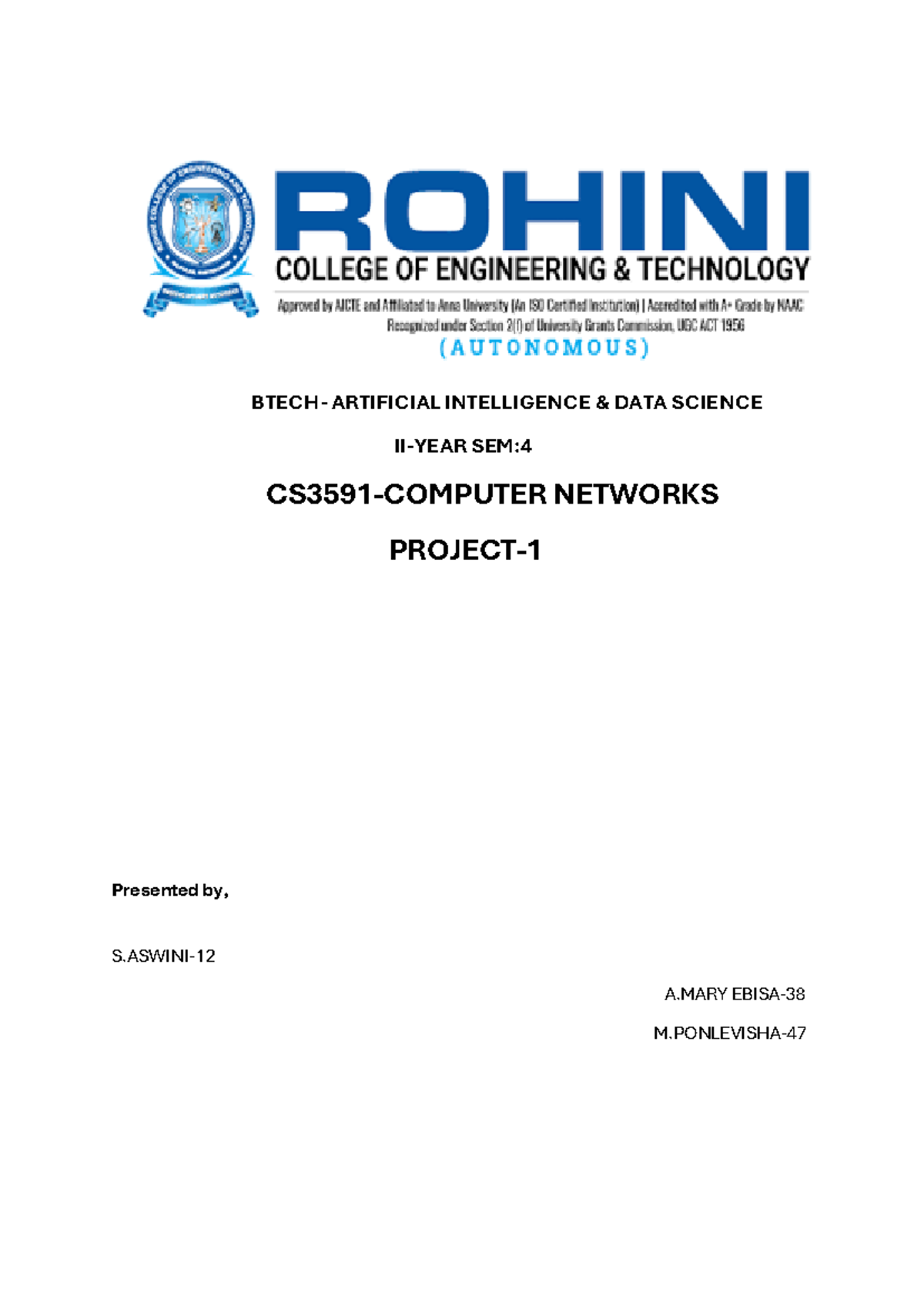Assignment - tyy - computer science and engineering - BTECH- ARTIFICIAL ...