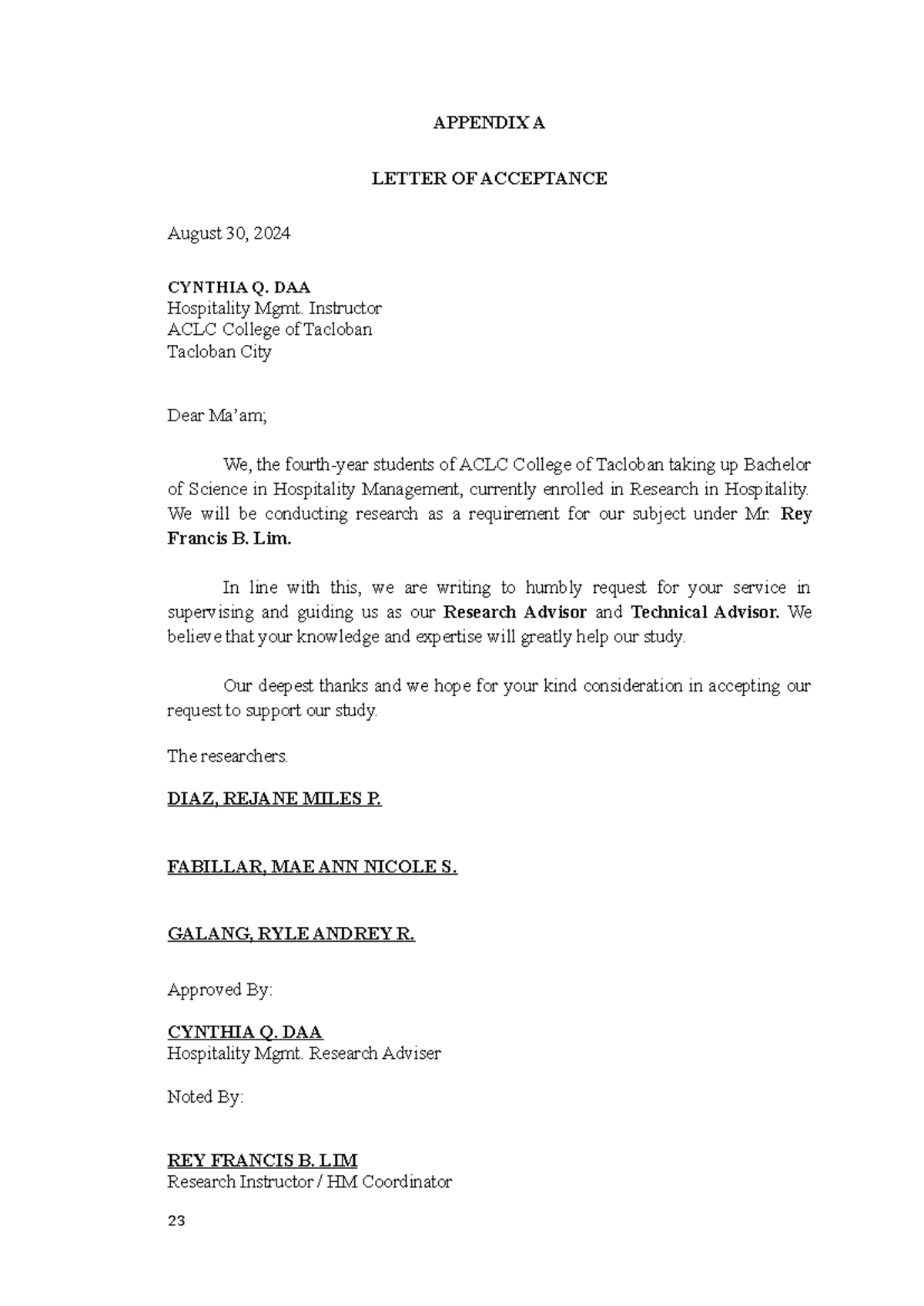 Orca share media 1734704899145 7275879697303660178 - APPENDIX A LETTER ...