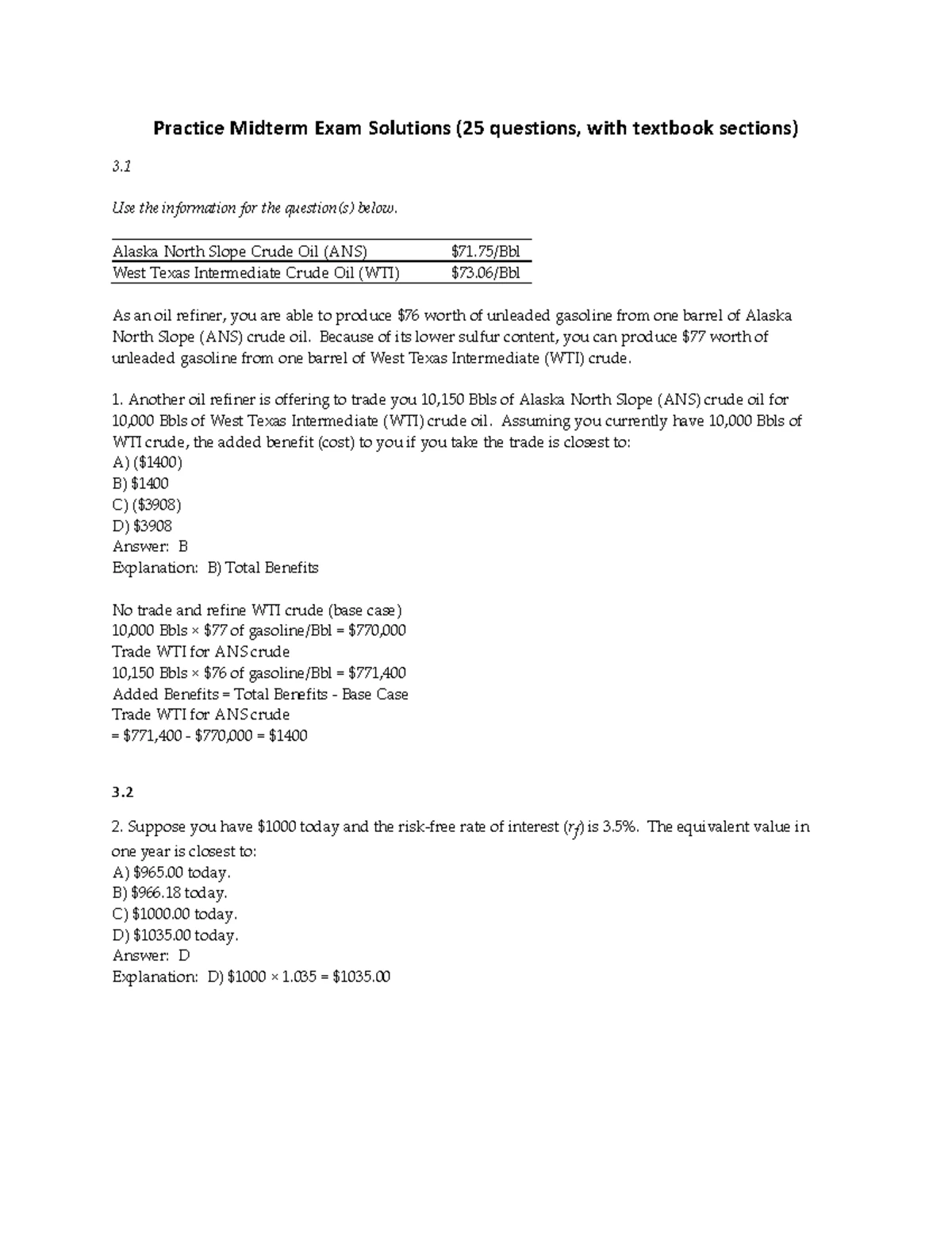 WACC Practice Questions - A private firm with investment in many ...