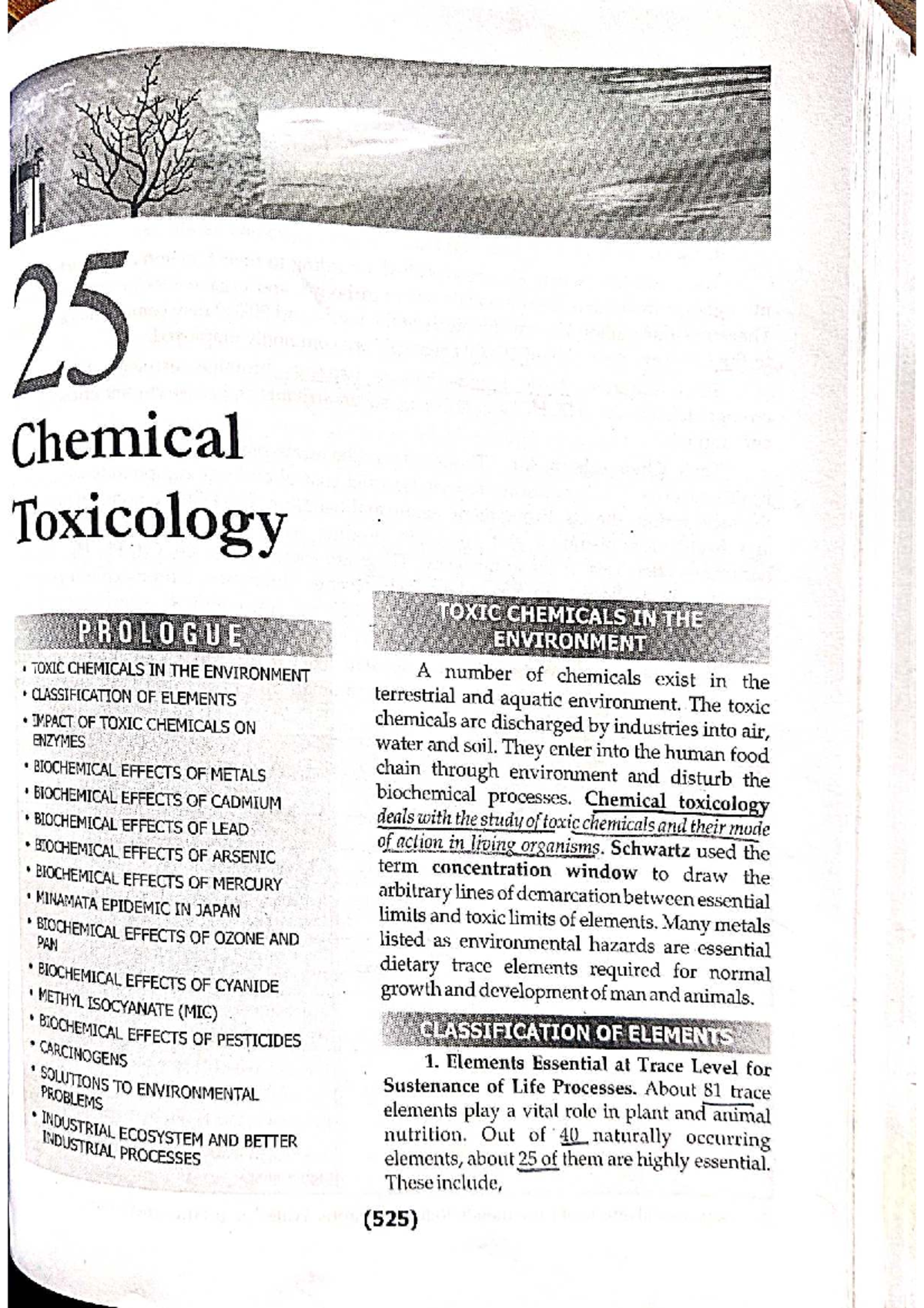 Chemical Toxicology: Impact of Toxic Chemicals on Biochemical Processes ...