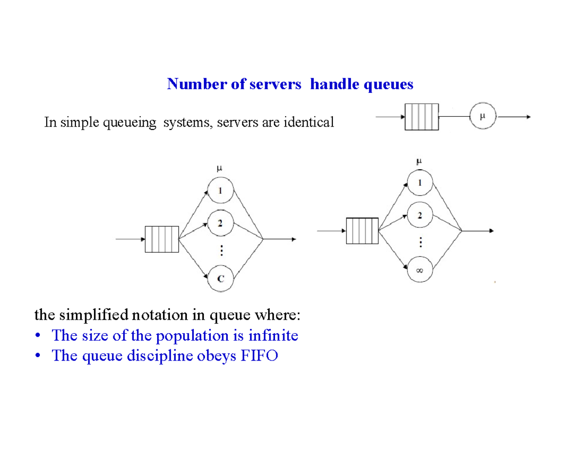 Lec7 - data structure - Number of servers handle queues ####### In ...