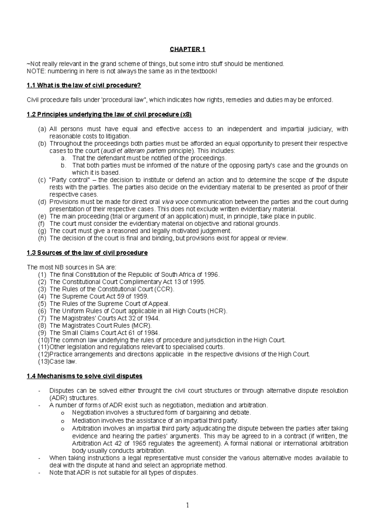 CIVIL PROCEDURE (LAWS) JURISDICTION THEORY & DIAGRAM PACK 1 SUMMARY ...