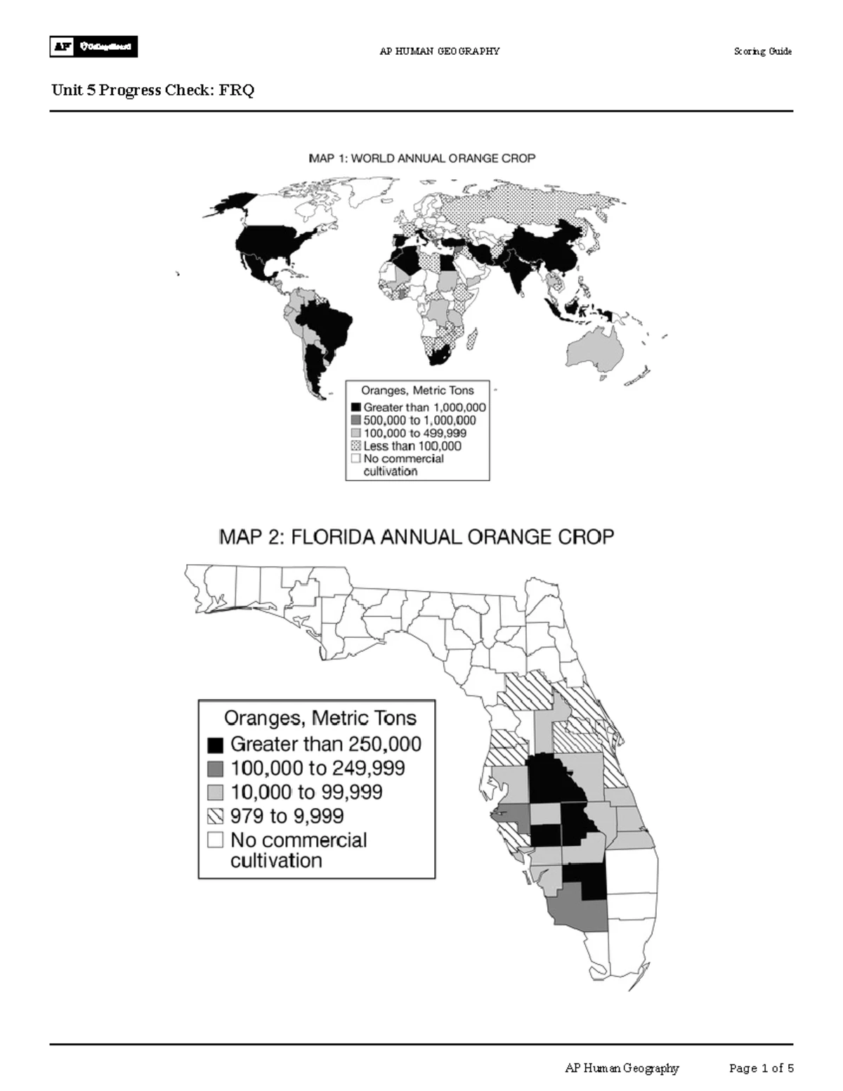 Value Added Specialty Crops:  Your Ap Human Geography Ace In The Hole - 8jbw3lq