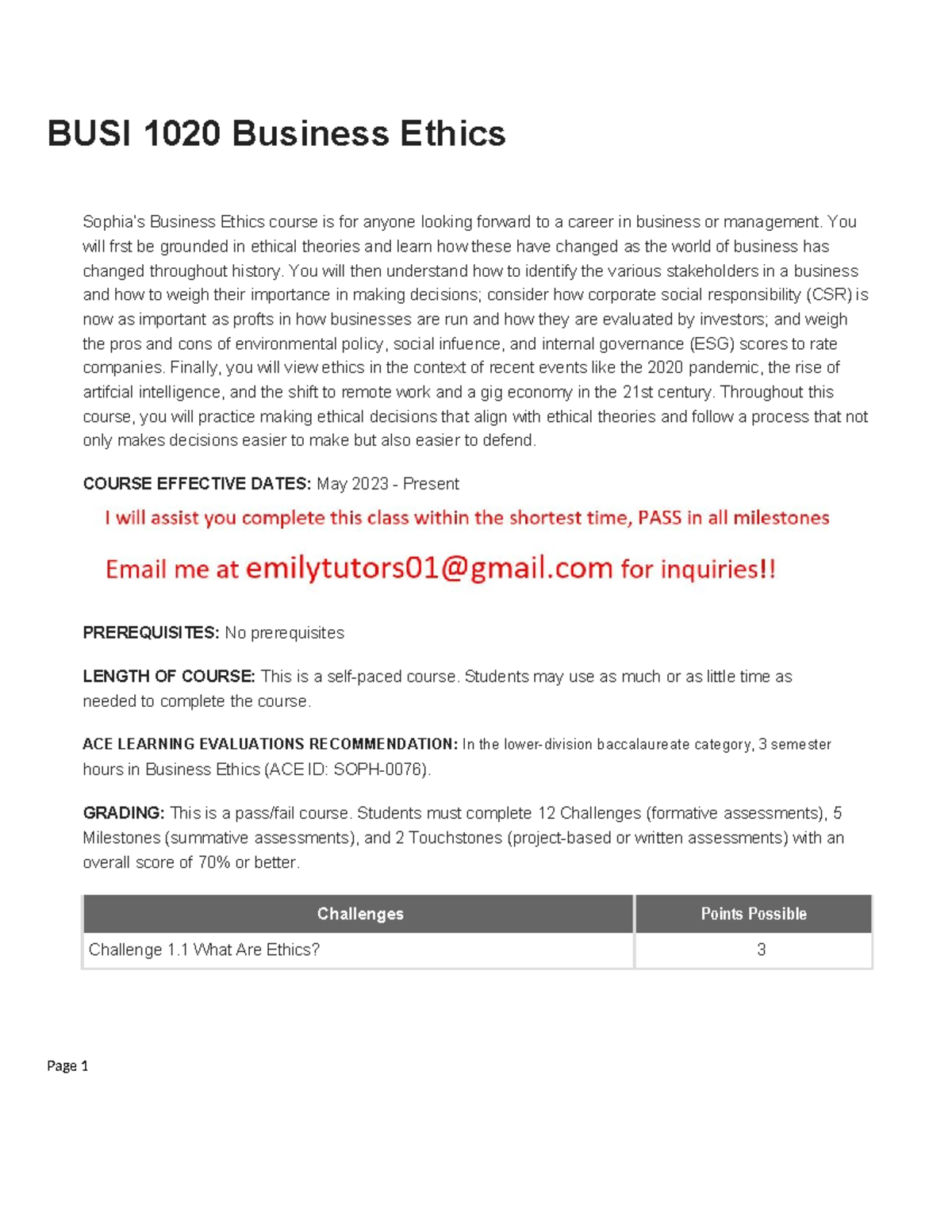 BUSI 1020 Final Exam Study Guide: Business Ethics Concepts - Studocu