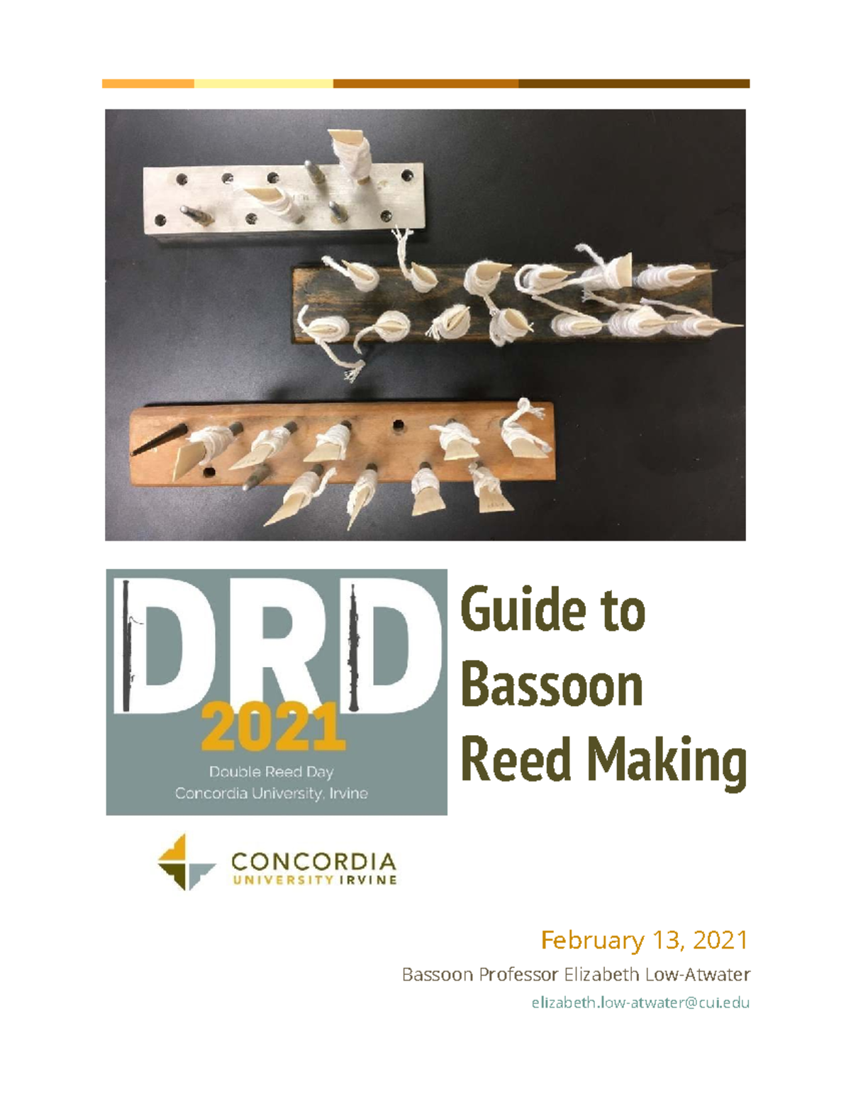 Bassoon Reed Making Guide (Bassoon 101) - Techniques & Tips - Studocu