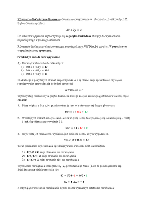 Matematyka dyskretna grafy - MPW If (C+ +BDEF/(A+BD)(E-DF) (A+BC)(CE+CF ...