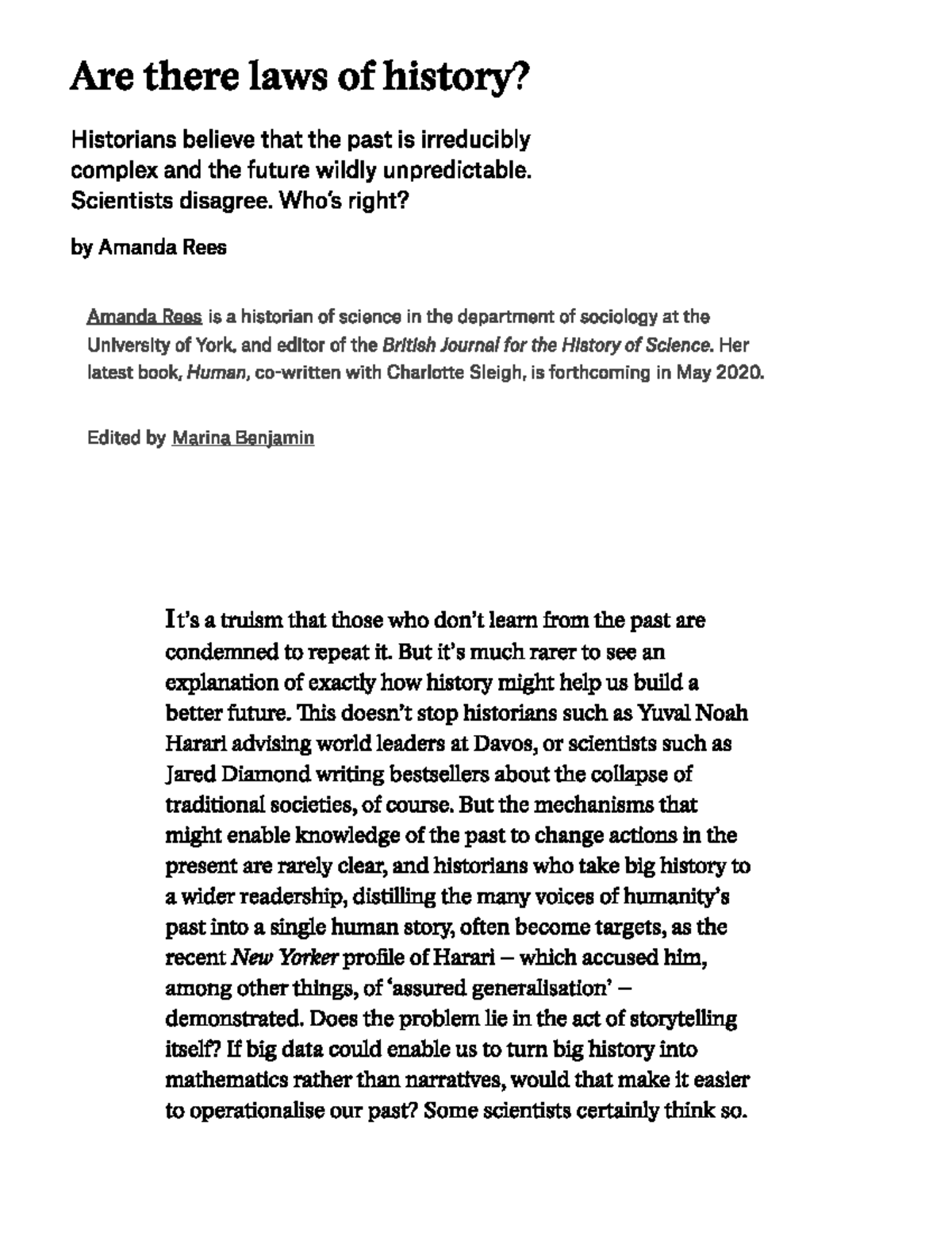 Exploring Historical Predictions: A Scientific Approach to the Future ...