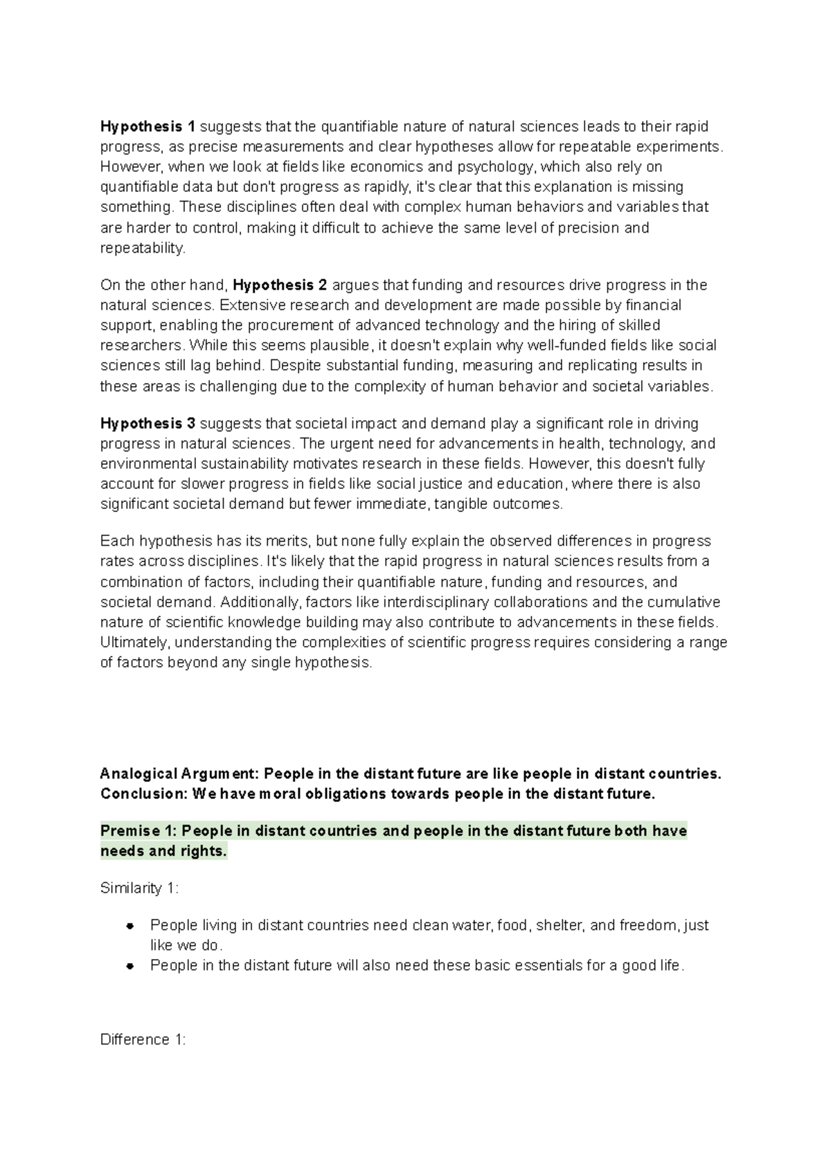 Algebra (MATHS 120) Tutorial Assignment 3: Analyzing Scientific ...