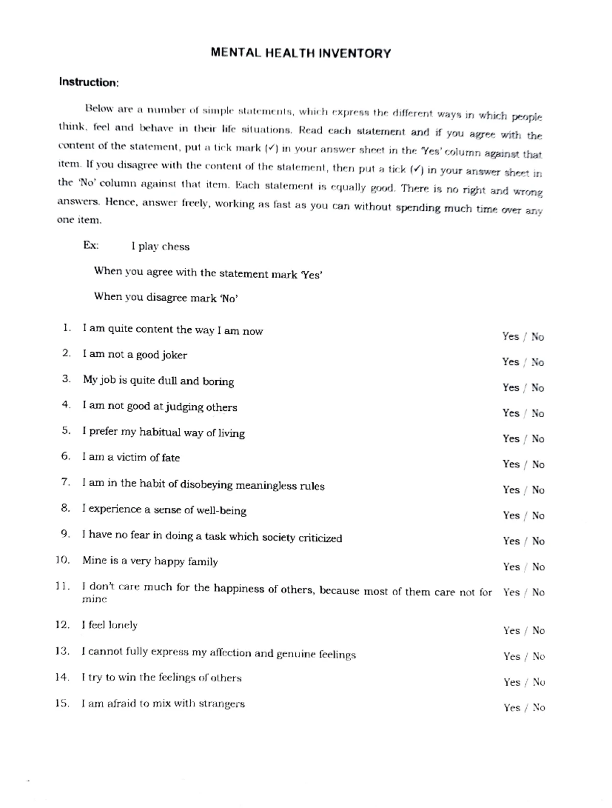 State trait anxiety inventory - STATE TRAIT ANXIETY INVENTORY SELF ...