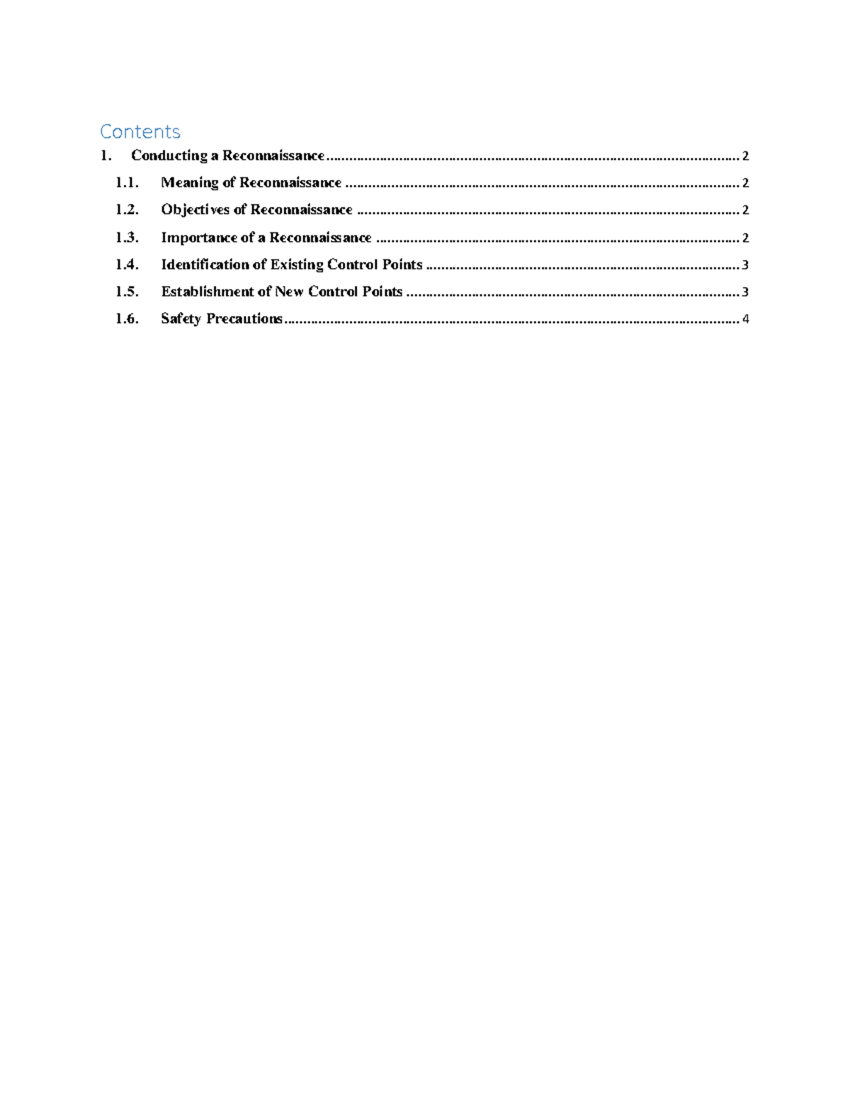 Conducting Reconnaissance: Objectives, Importance, and Safety Tips ...