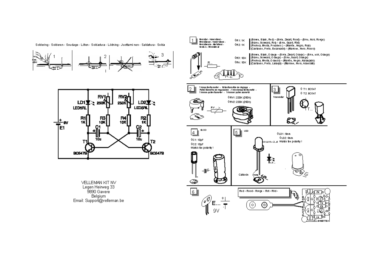 MK102 Assembly Guide: Soldering and Component Overview - Studocu