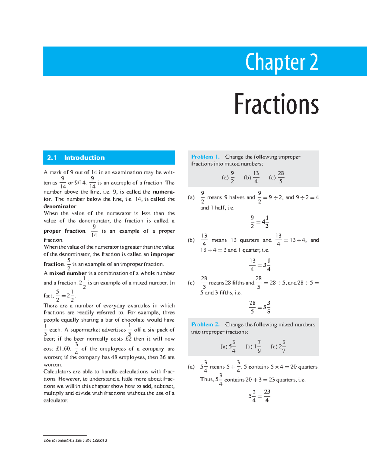 Fractions Mastery for Basic to Advanced Concepts - Math 101 - Studocu