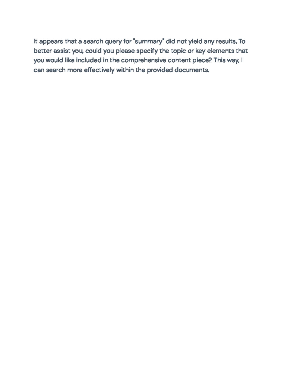 Document Title Generation Process and Recommendations - It appears that ...