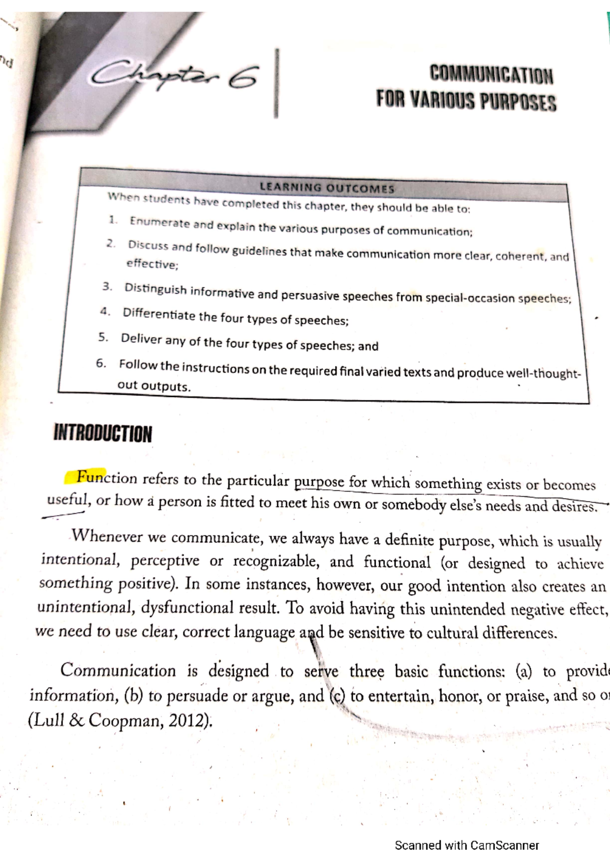 Chapter 6 - Effective Strategies in Purposive Communication - Studocu