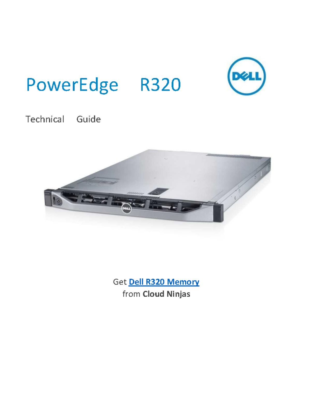 Dell PowerEdge R320 Technical Guide: Memory, Specs & Management - Studocu