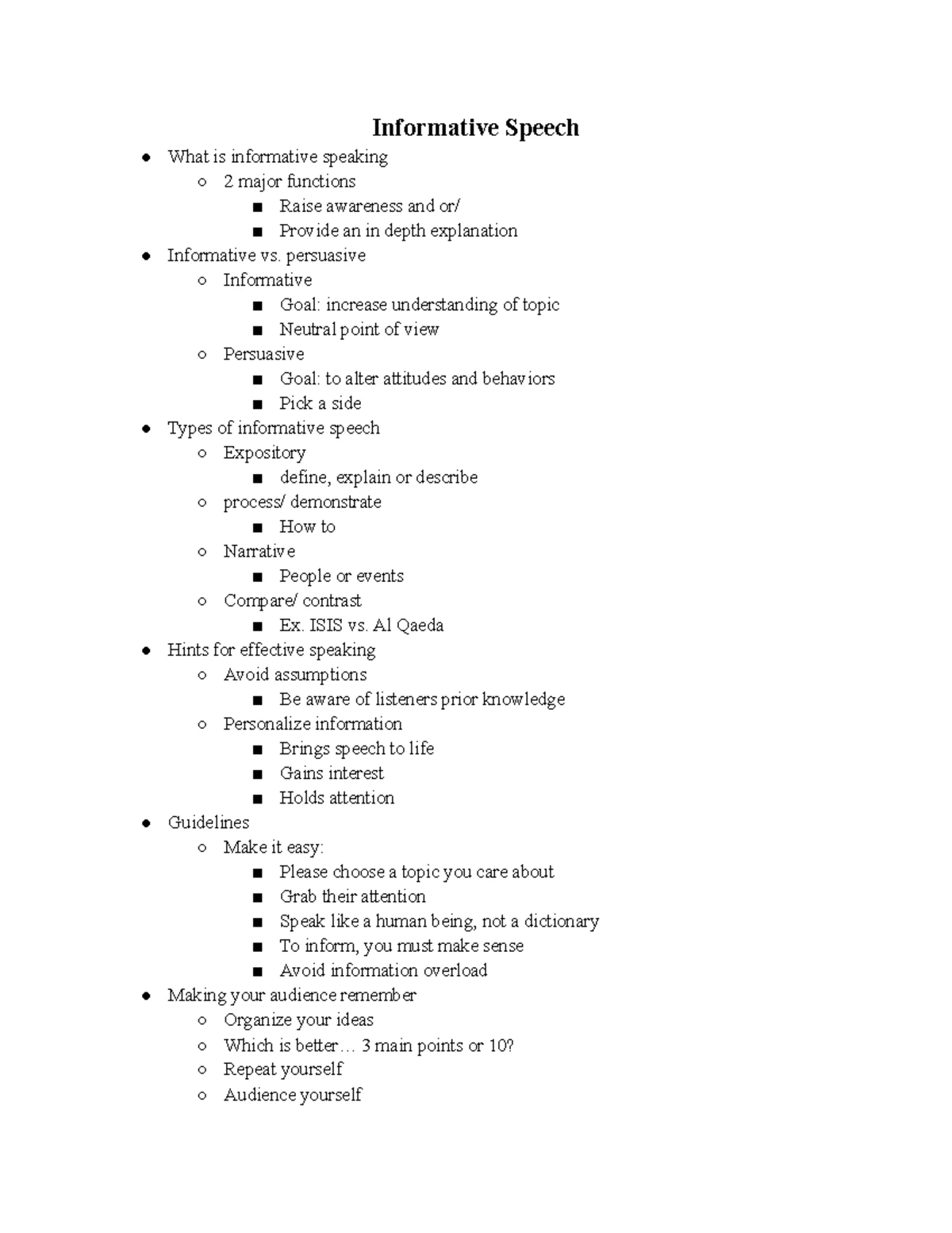 COMM- 201 Chapter 7 - Listening Hearing vs. listening Hearing: the ...