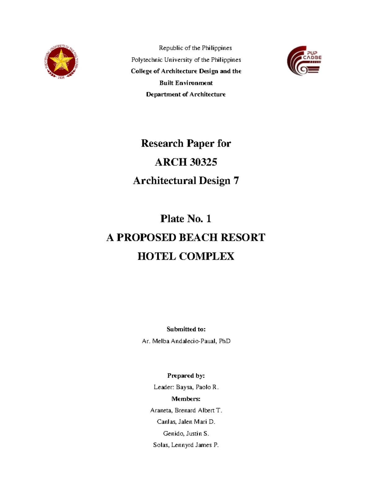 Theory of Architecture 2: Assignment on Spatial Relationships & Org ...
