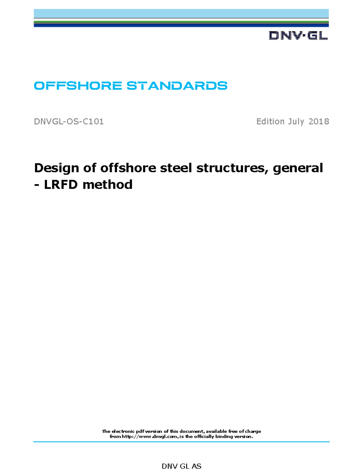 Dnvgl Os B101