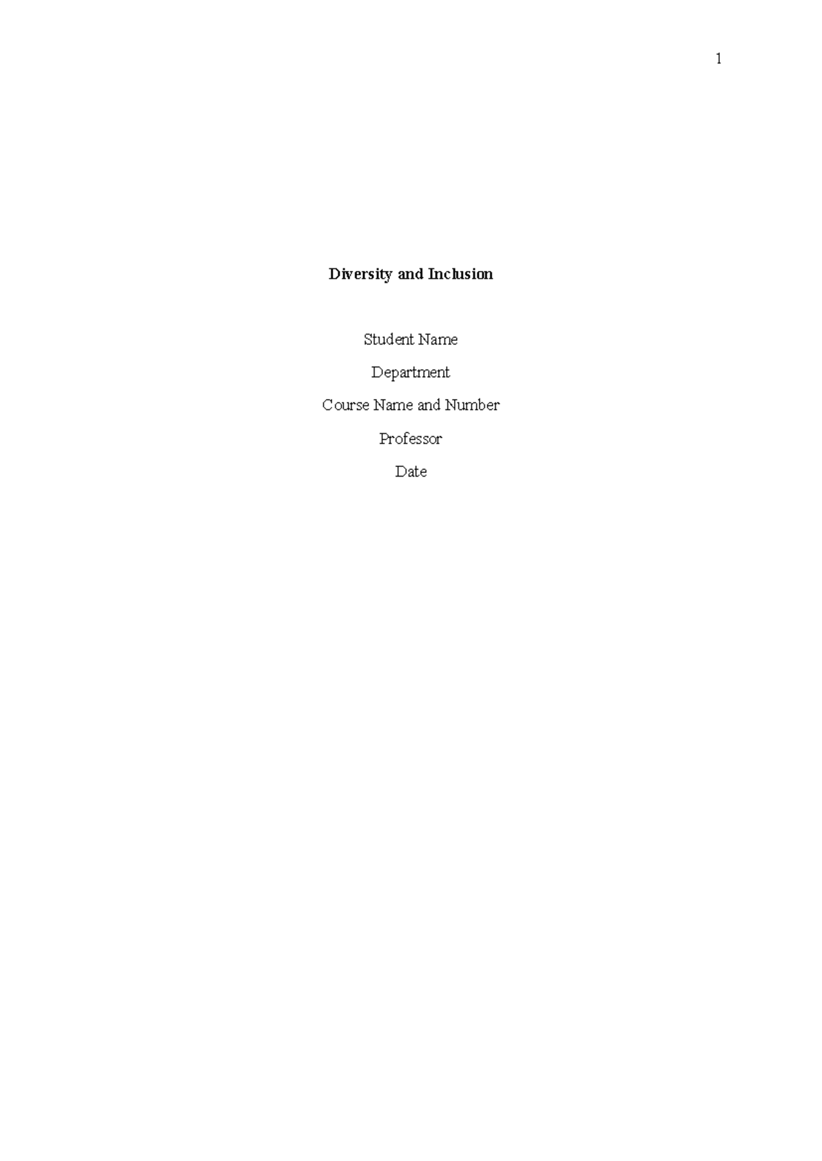 AN20250625-346: Case Study on Diversity and Inclusion in Education ...
