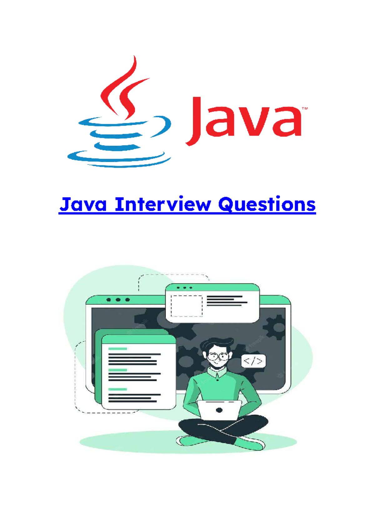 Java Interview Questions: Basic to Intermediate Level Q&A - Studocu