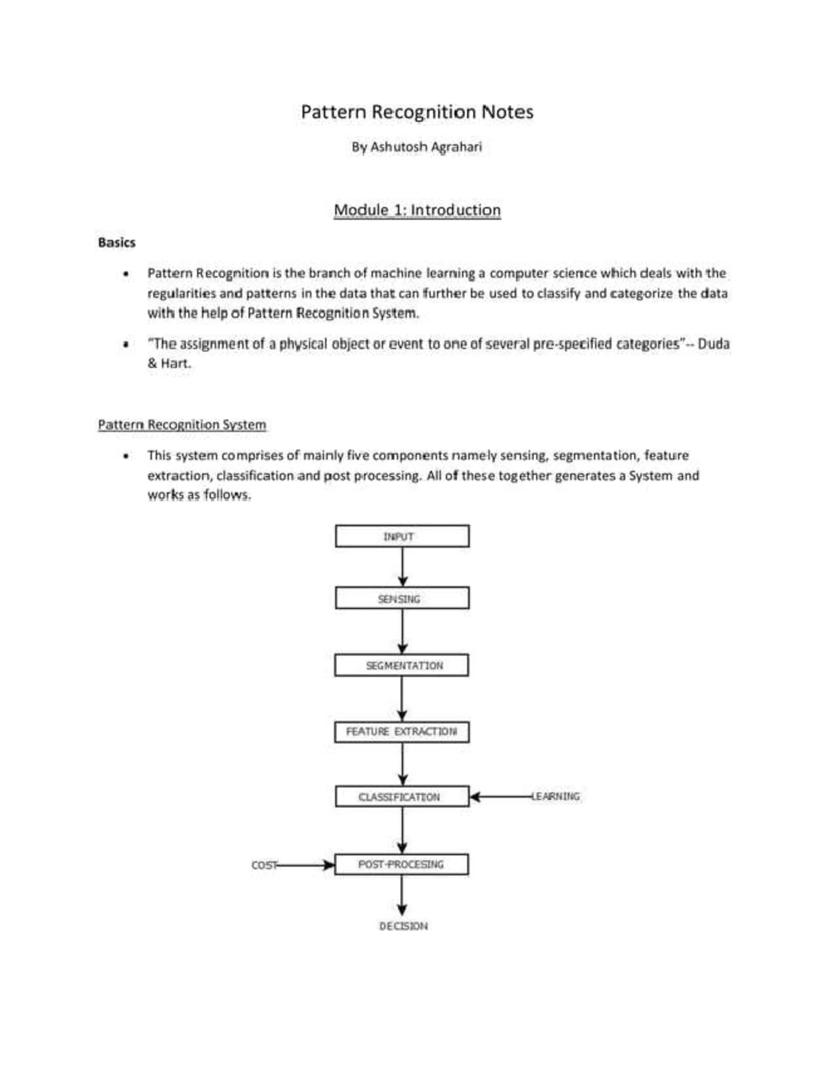 RGPV Machine Learning Final Exam Revision Notes and Key Concepts - Studocu