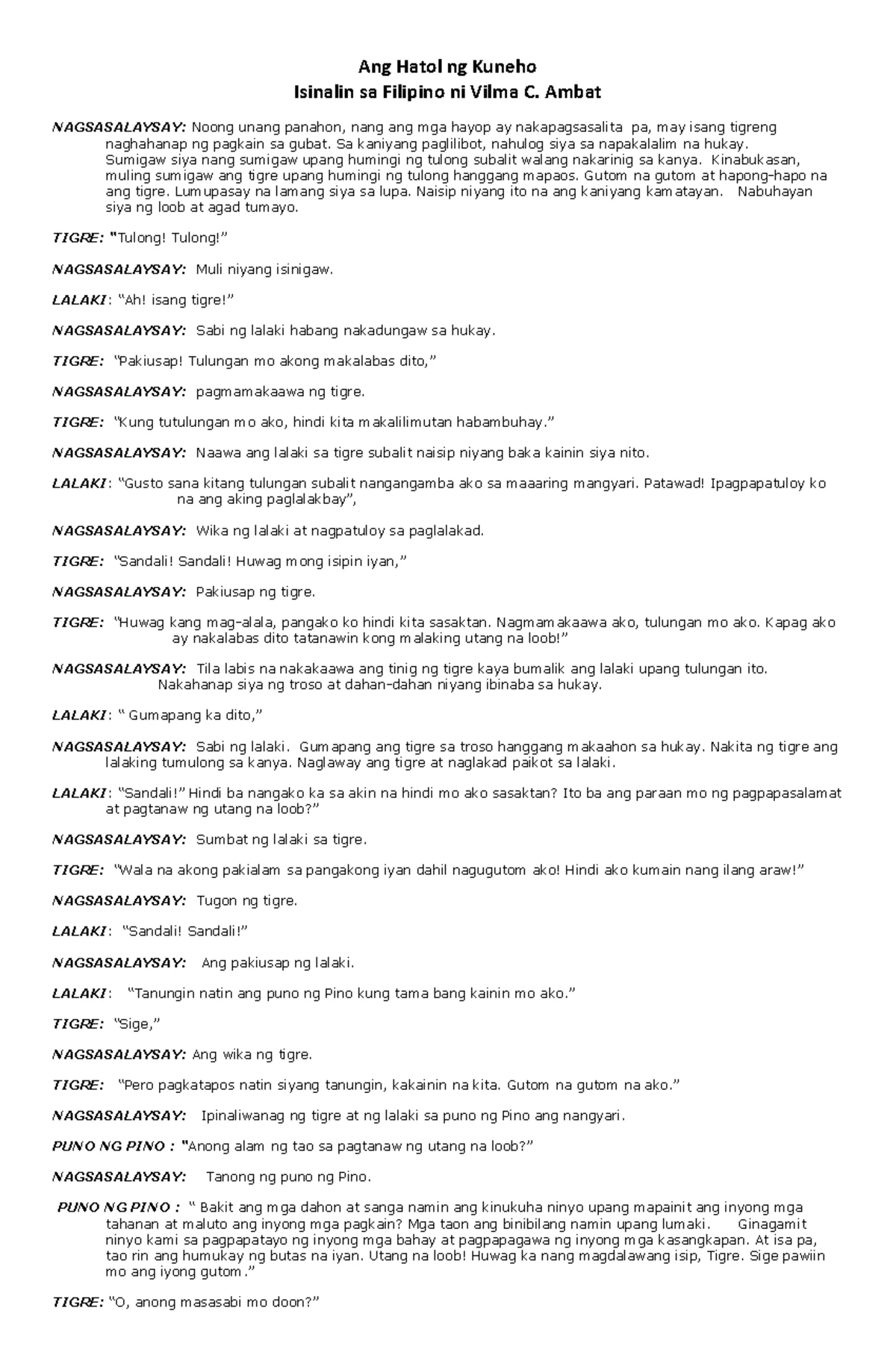 Work Immersion Narrative Report Format for Senior High School - Studocu