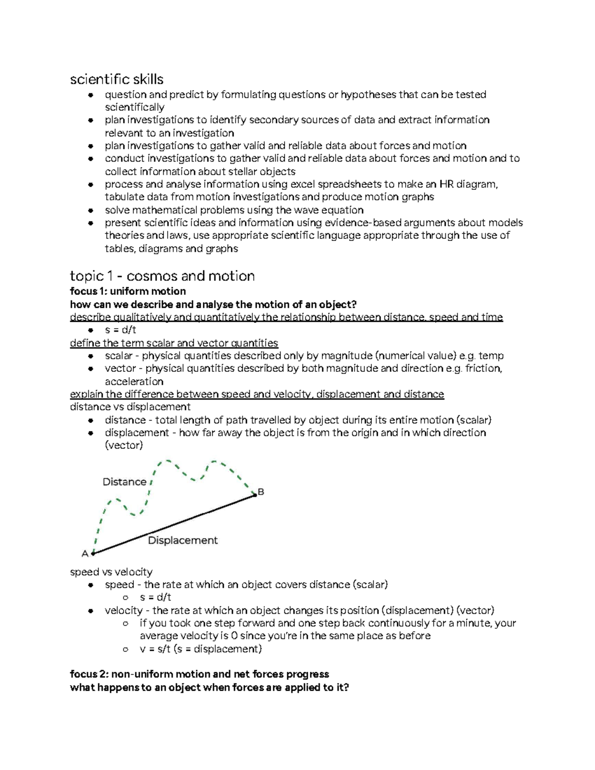 Y10 Science summary notes - scientific skills question and predict by ...