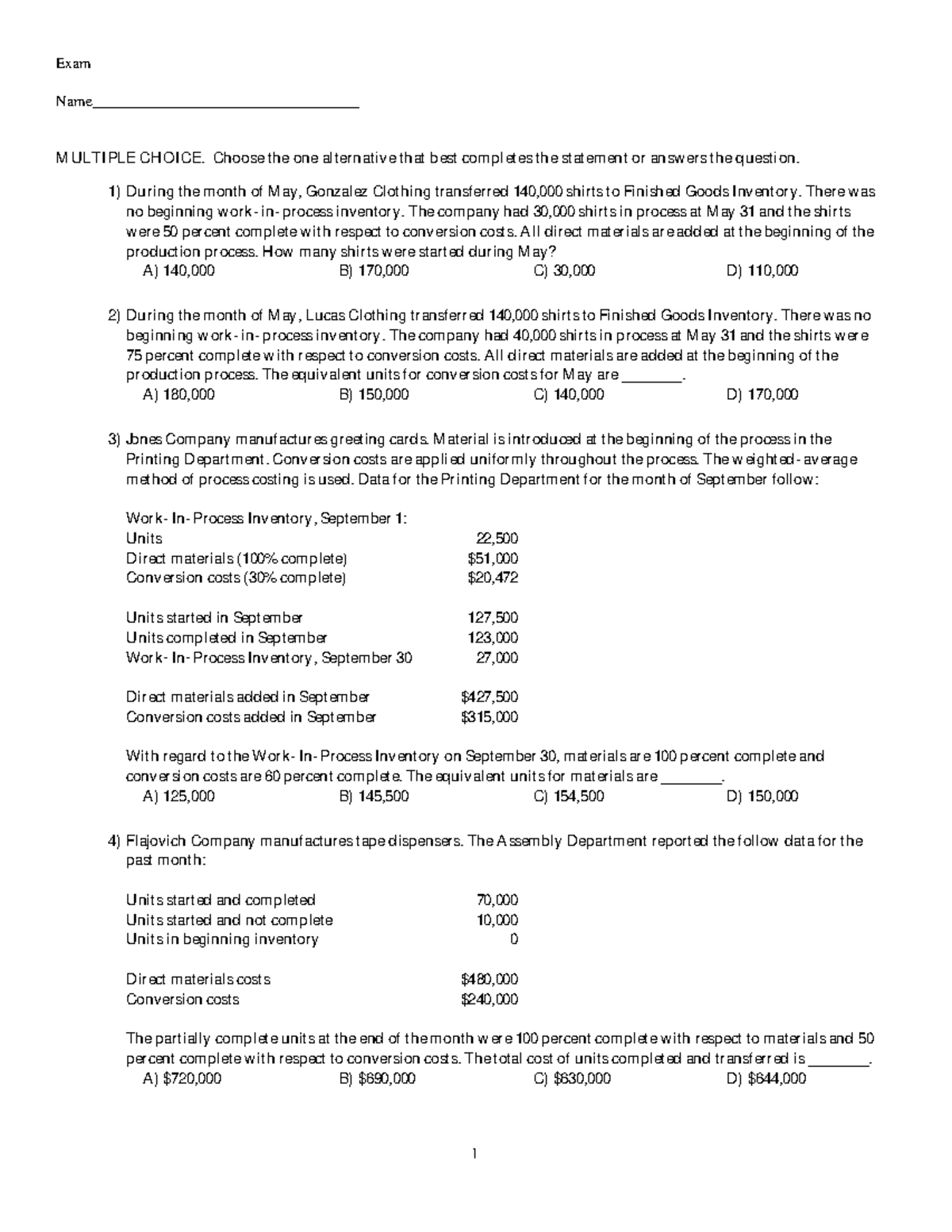 MCQs - Pricing and target costing 49f012bce5eaa93d465e57eadd8e6ed7 ...