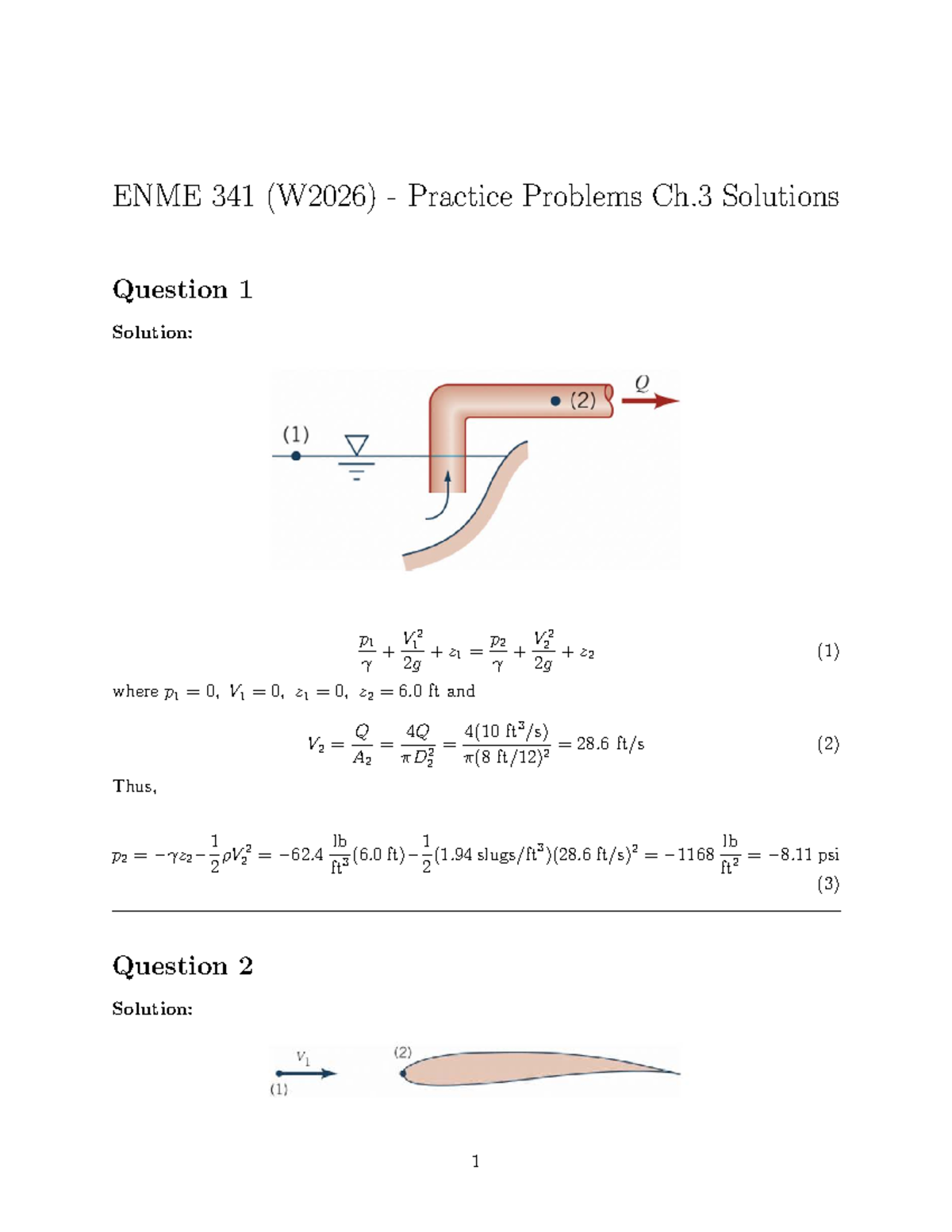ENME 341 (W2026) Practice Problems Chapter 3 Solutions - Studocu