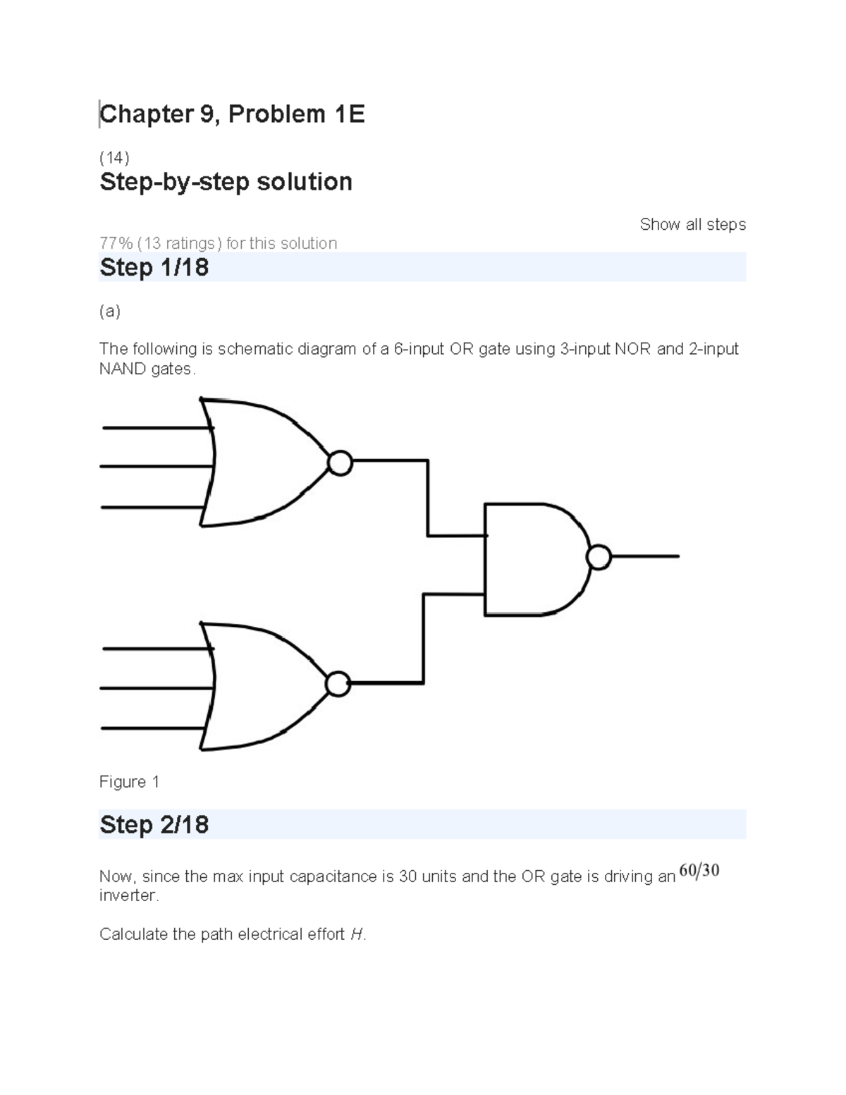 CMOS VLSI Design - Chapter 9 Problem Solutions and Analysis - Studocu