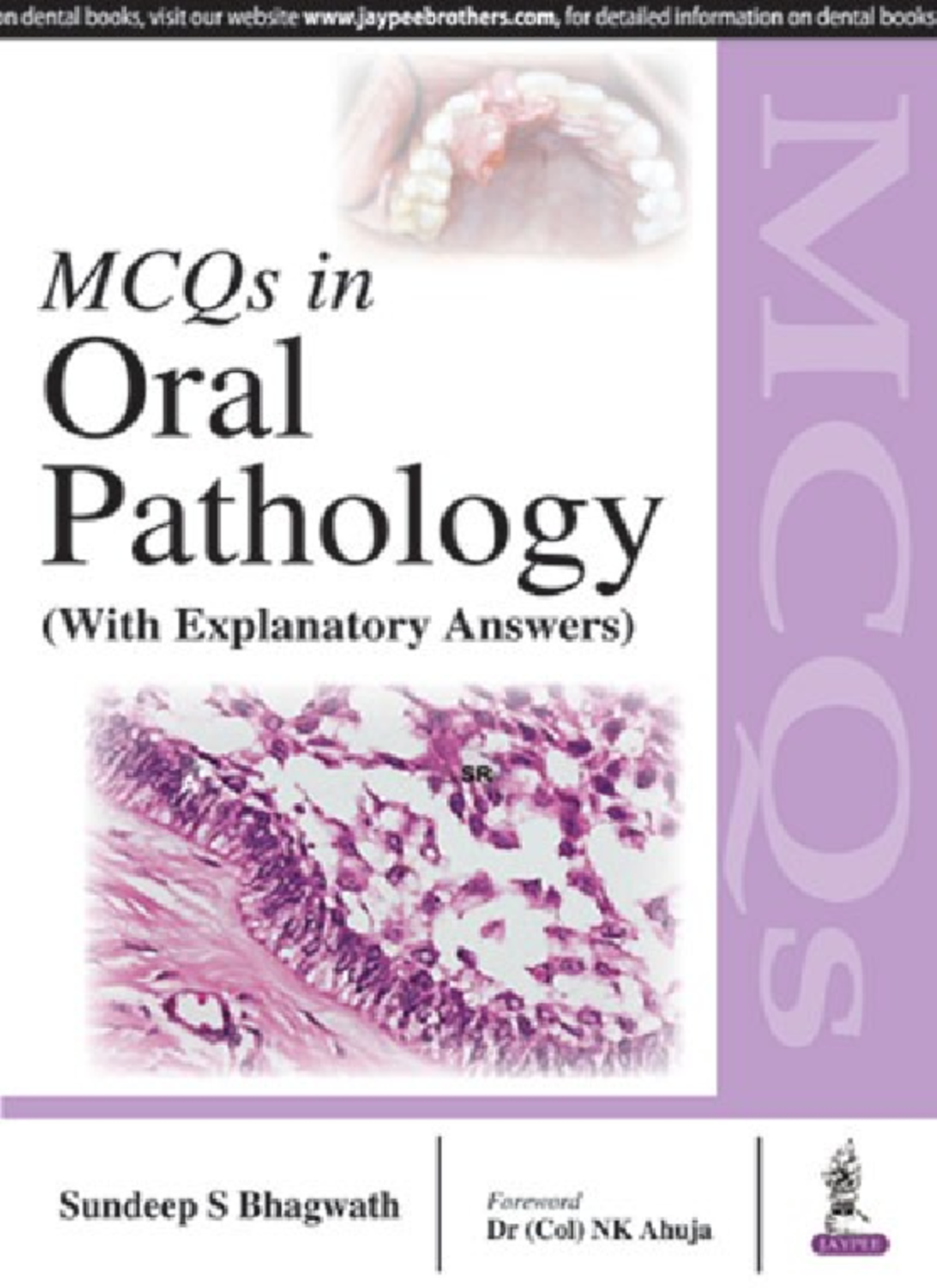 MCQs in Oral Pathology (With Explanatory Answers) - Studocu